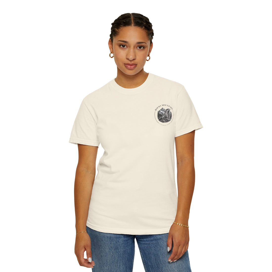 Rocky Mountain National Park Marmot Graphic T-Shirt