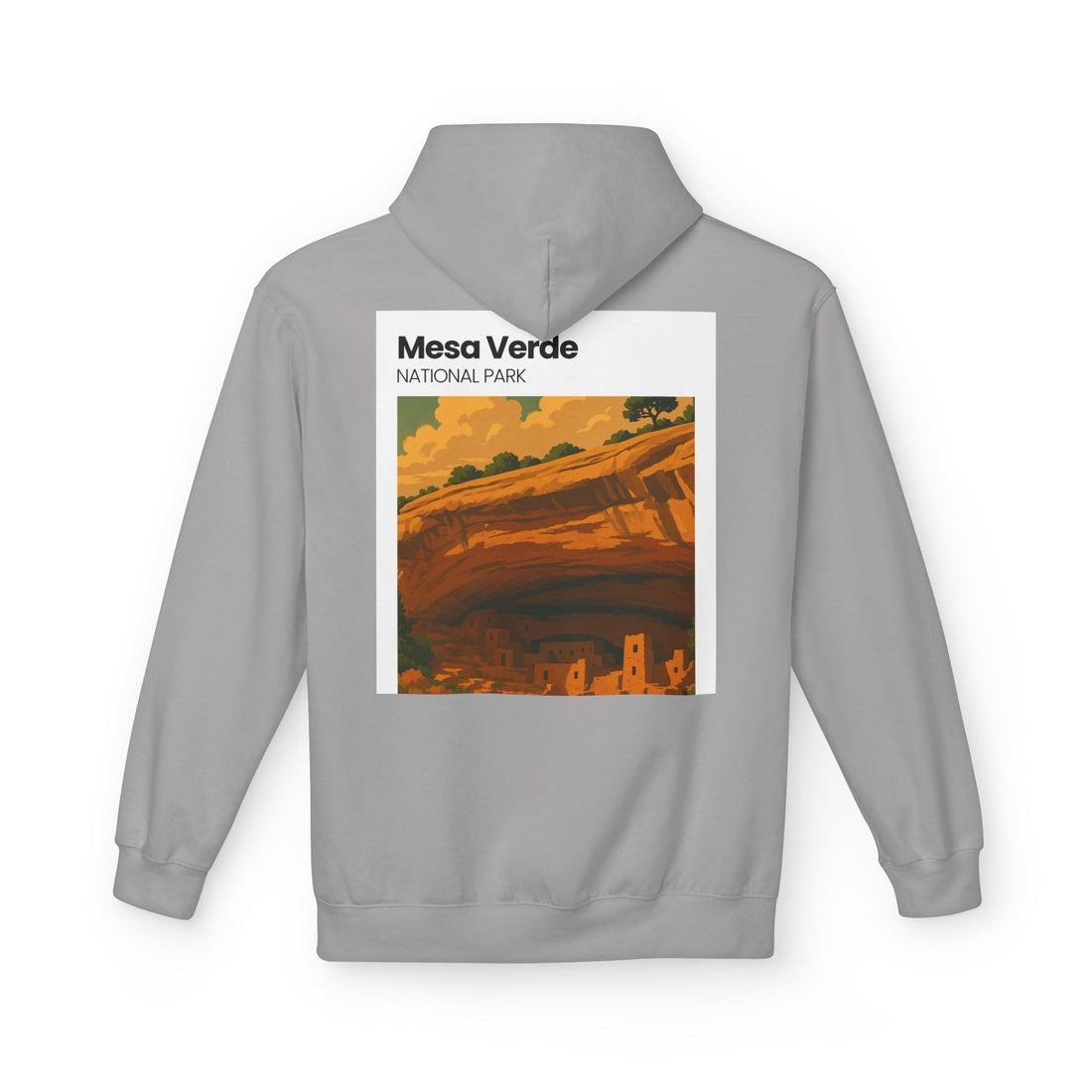 Mesa Verde National Park Hoodie | Cliff Dwelling Landscape Print