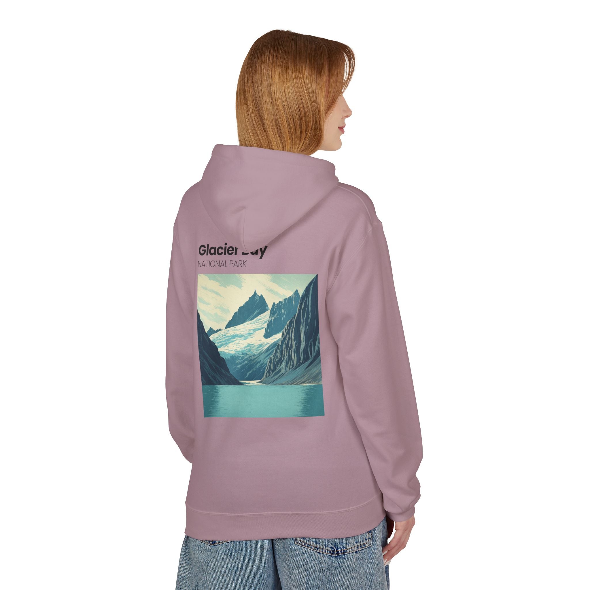 Vintage Wave Surf Patch Hoodie | Small Chest Graphic, Coastal Vibes