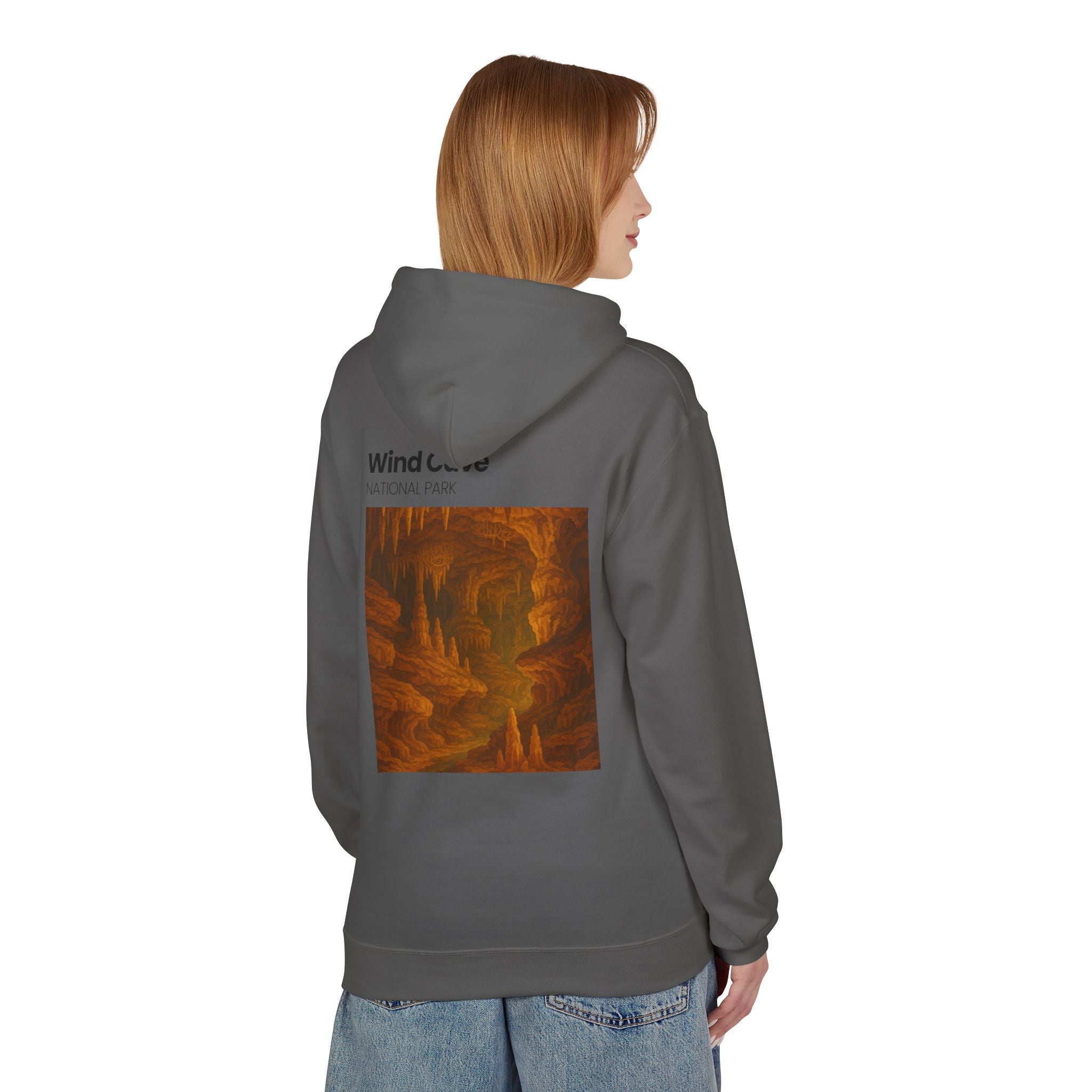 Wind Cave National Park Hoodie | Cave Artwork Pullover