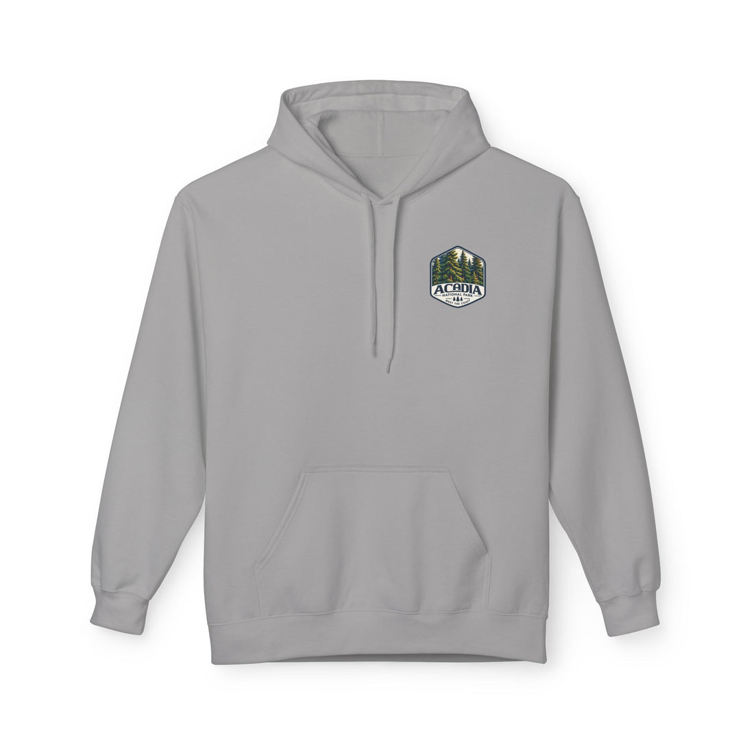 Acadia National Park Pine Trees Graphic hoodie