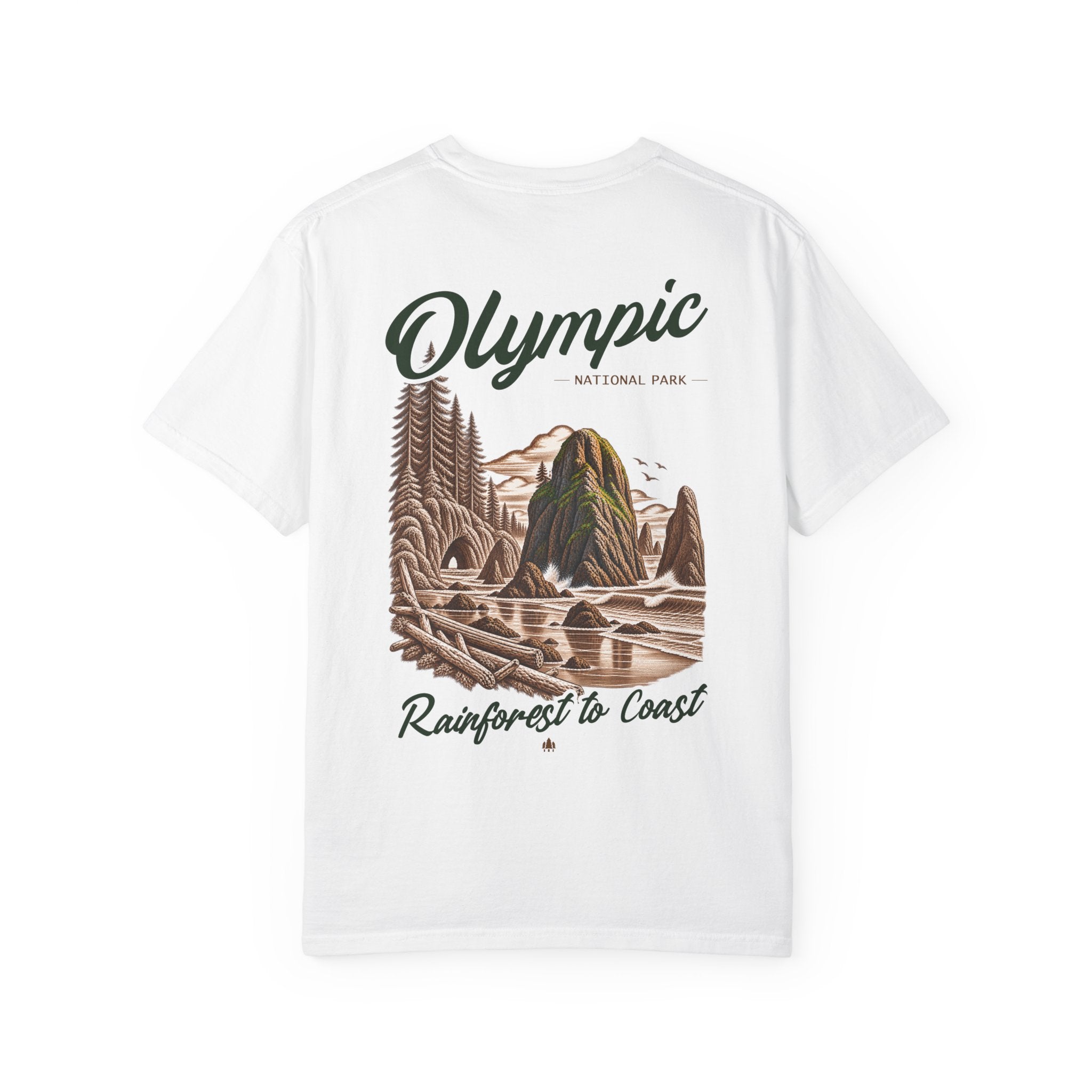 Olympic National Park Sea Stacks Graphic T-Shirt