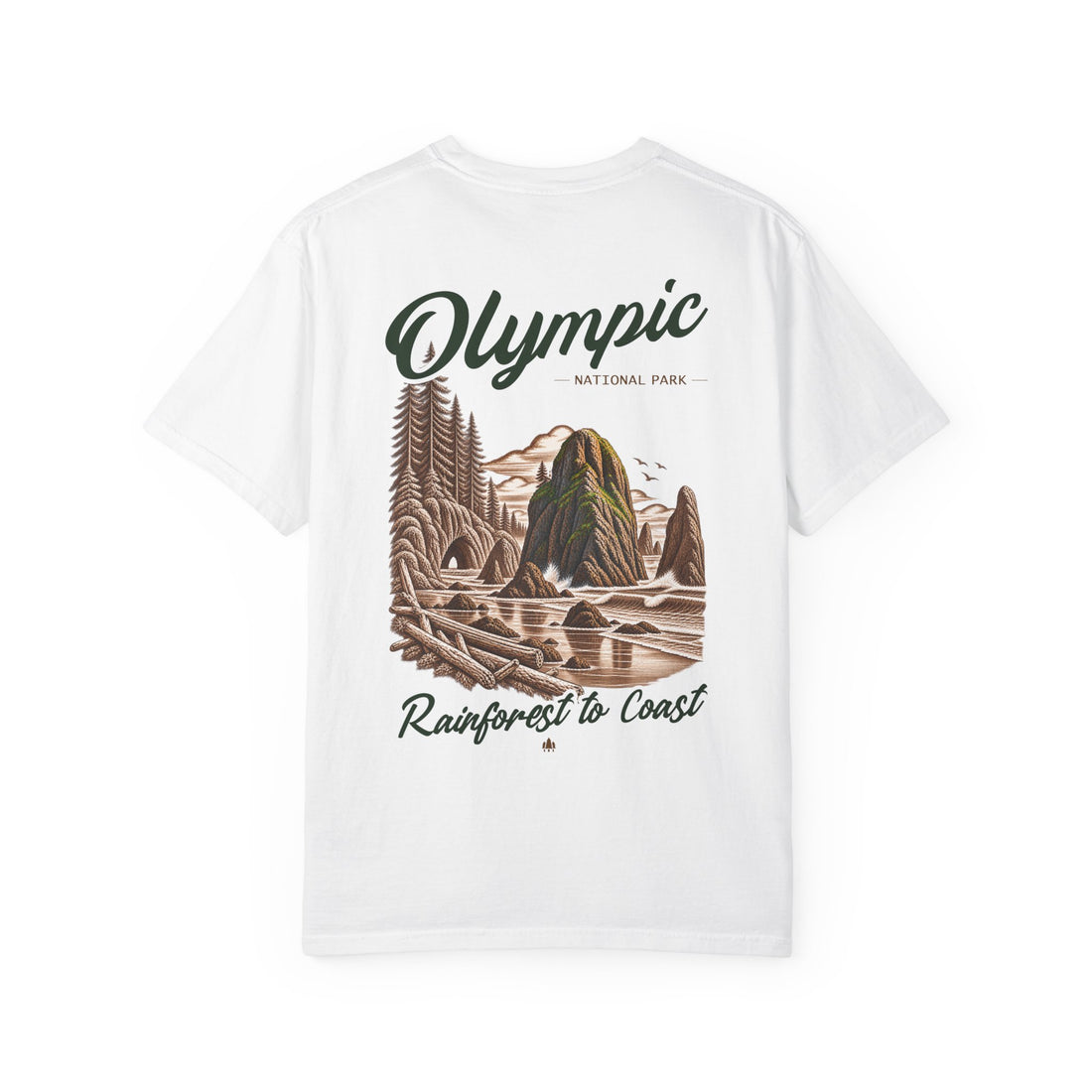 Olympic National Park Sea Stacks Graphic T-Shirt