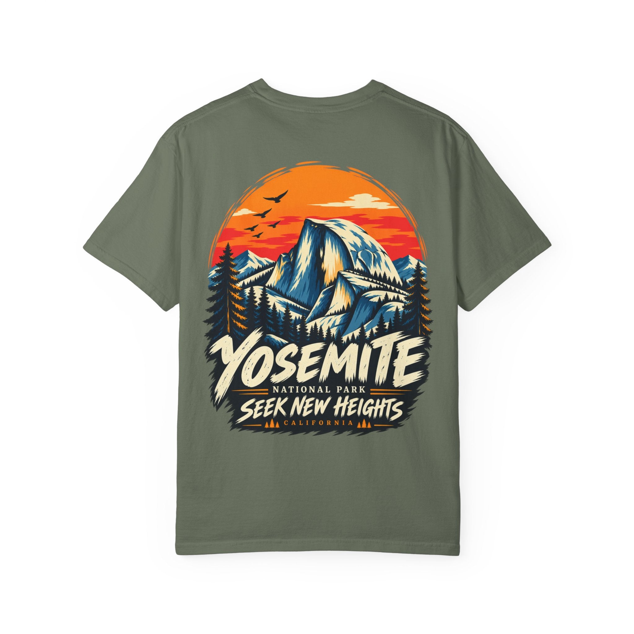 Yosemite National Park Half Dome – Seek New Heights T-Shirt