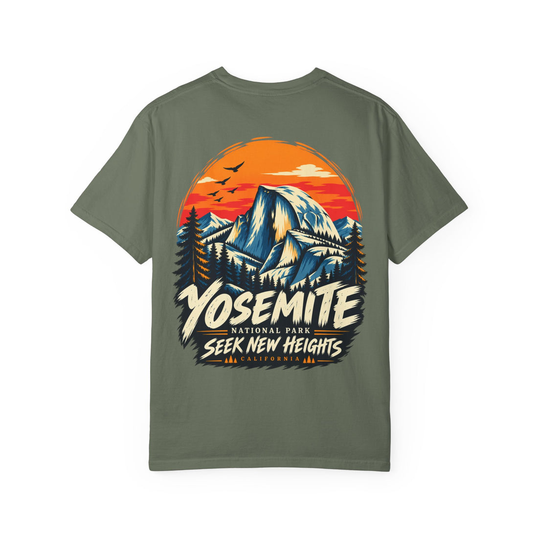 Yosemite National Park Half Dome – Seek New Heights T-Shirt