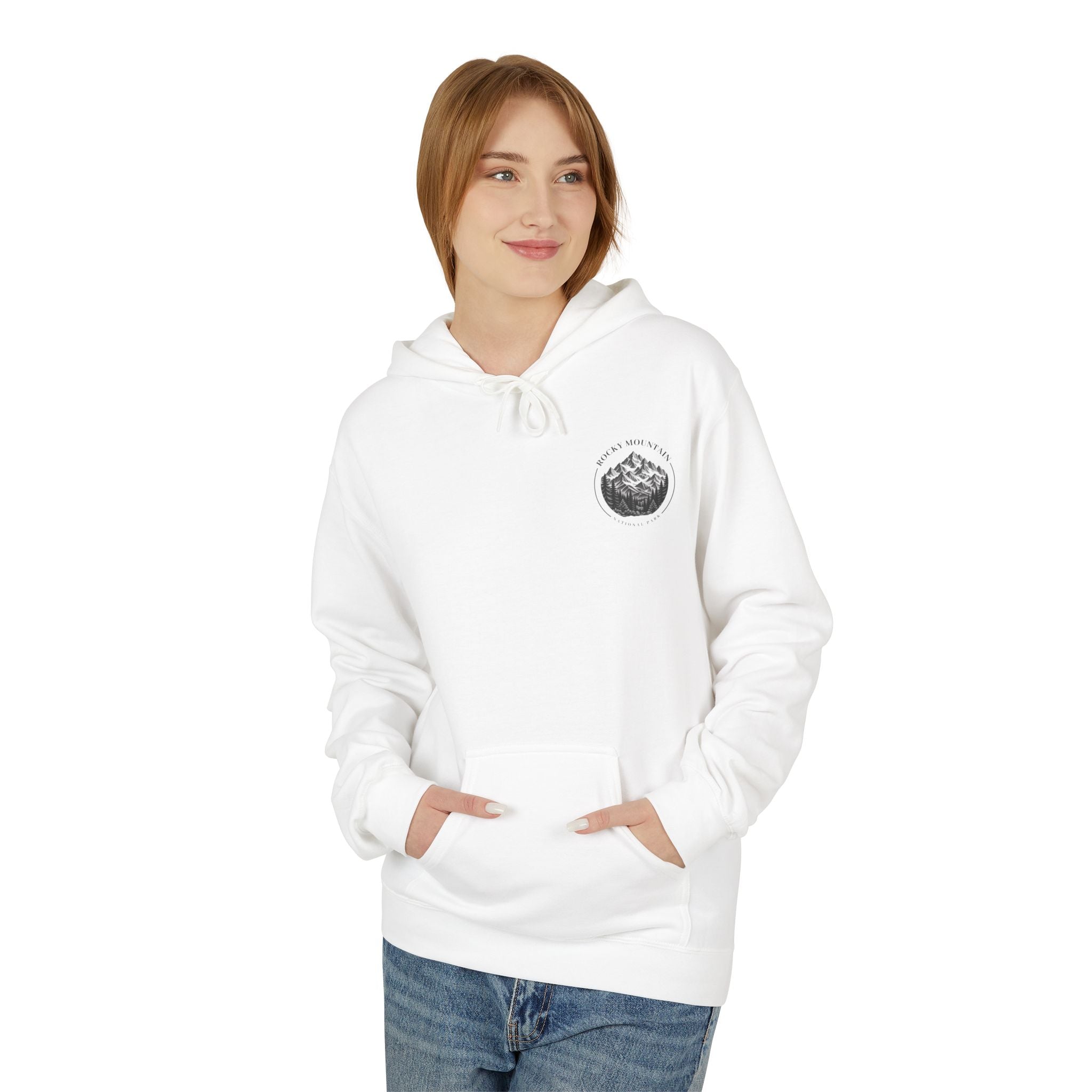 Rocky Mountain National Park Mountain Range Graphic Hoodie