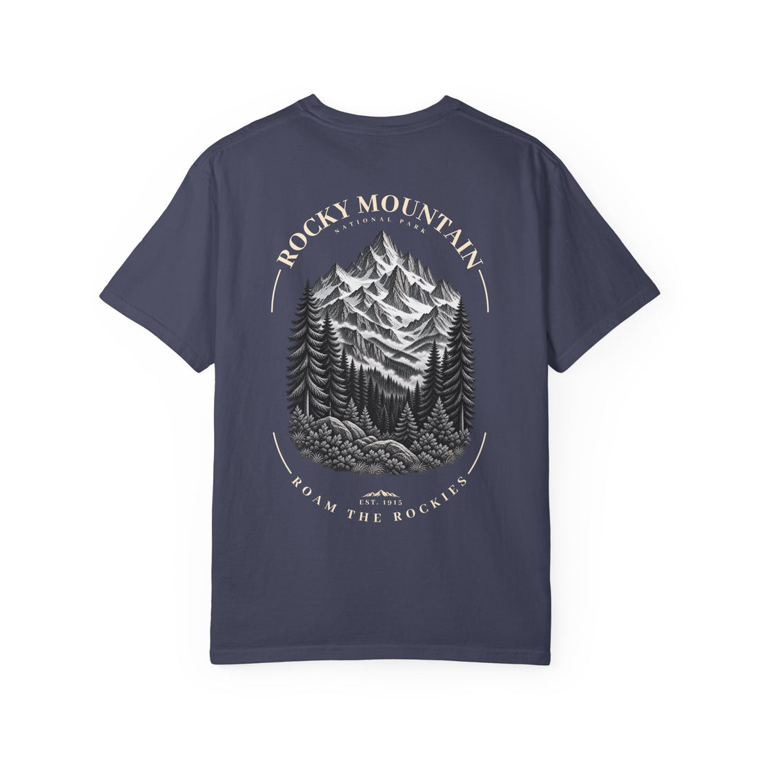 Rocky Mountain National Park Mountain Range Graphic T-Shirt
