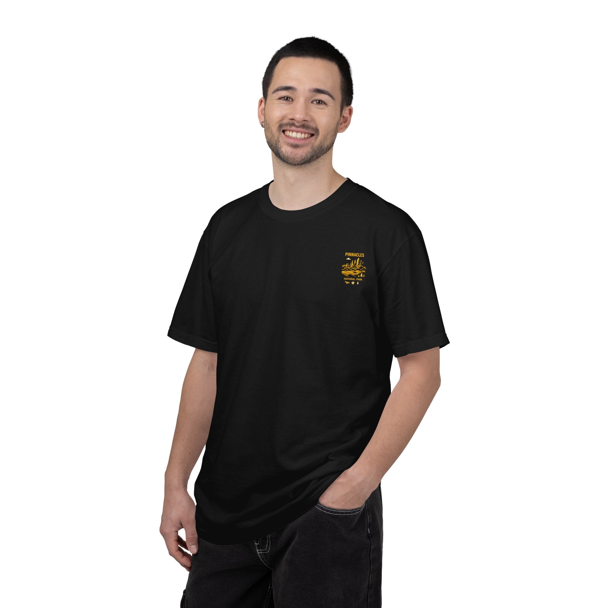 Pinnacles National Park landscape T-Shirt | retro nature poster design