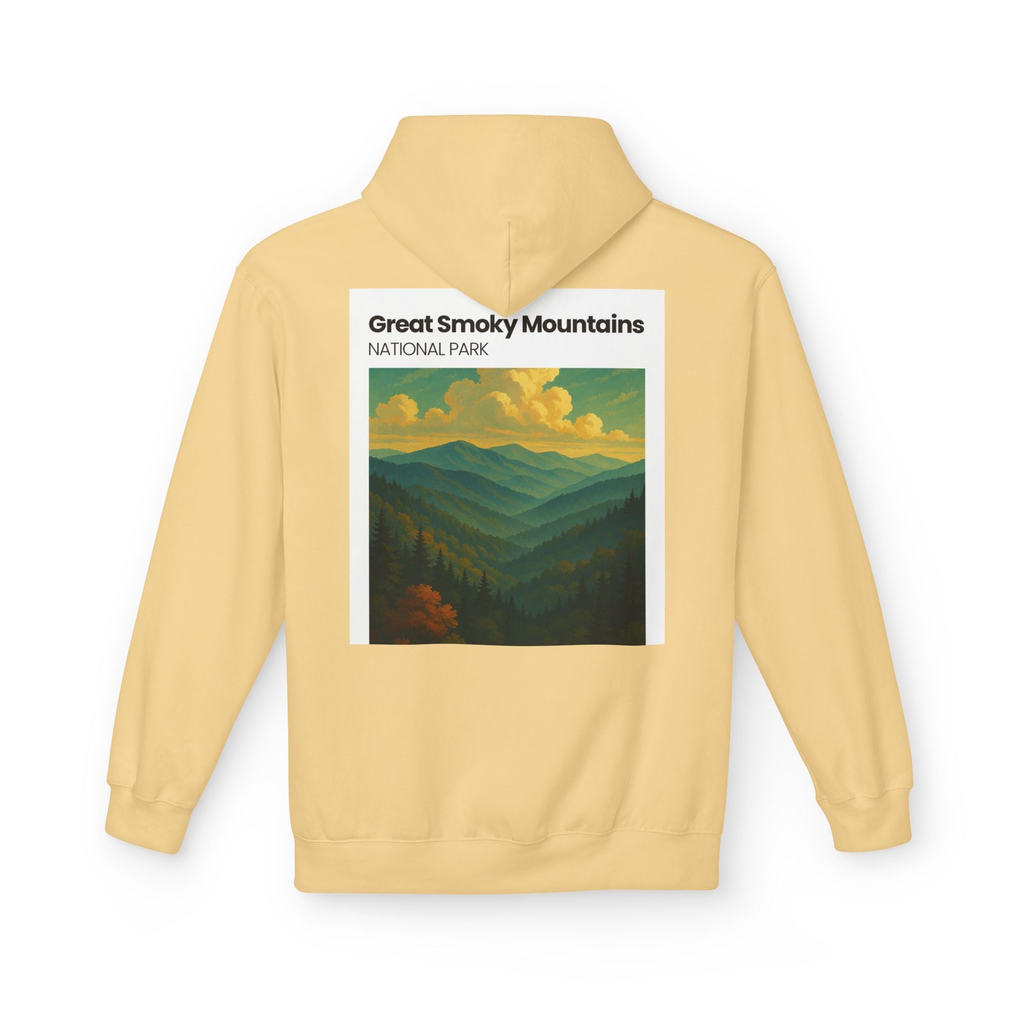 Great Smoky Mountains landscape hoodie | National Park pullover