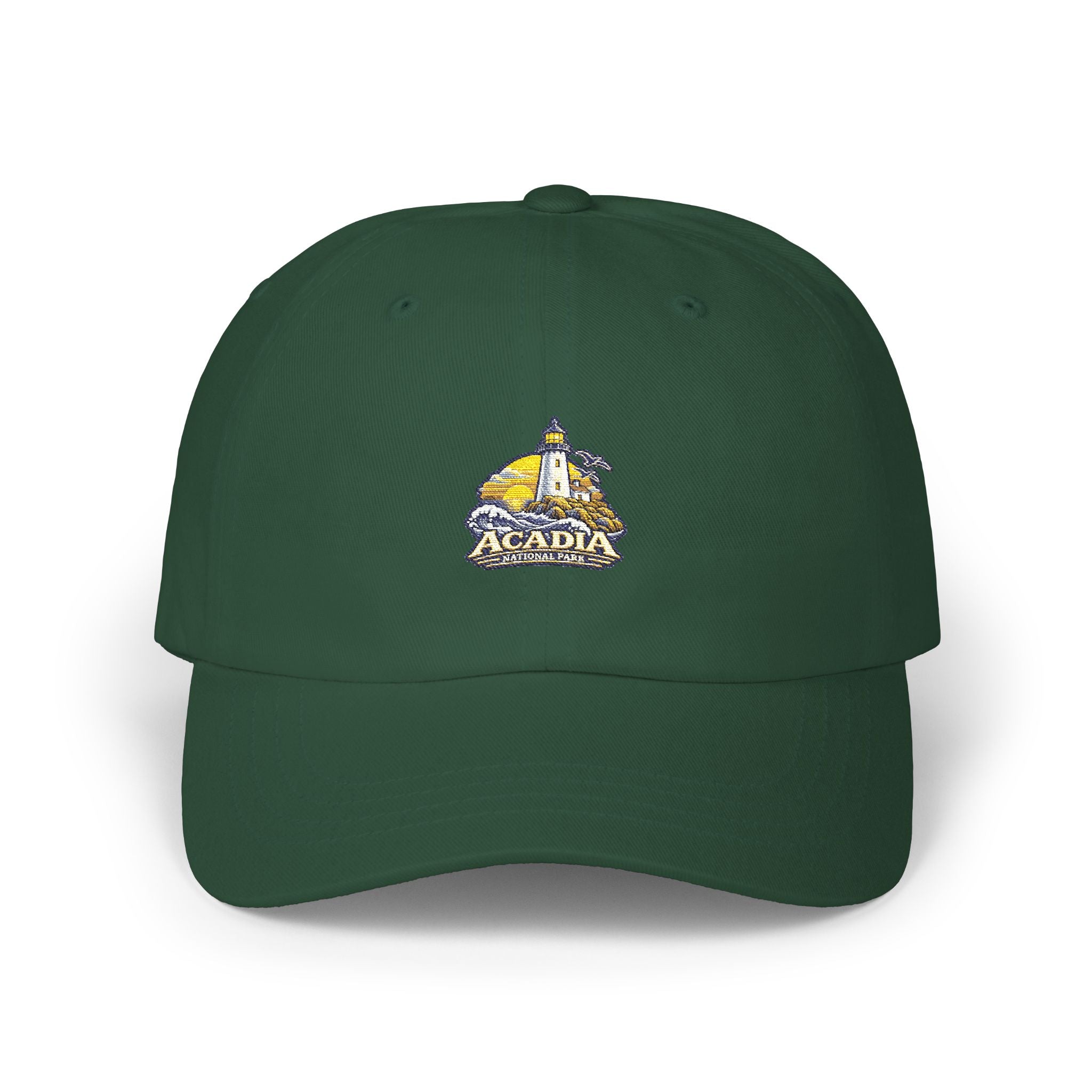 Acadia National Park Lighthouse Dad Cap