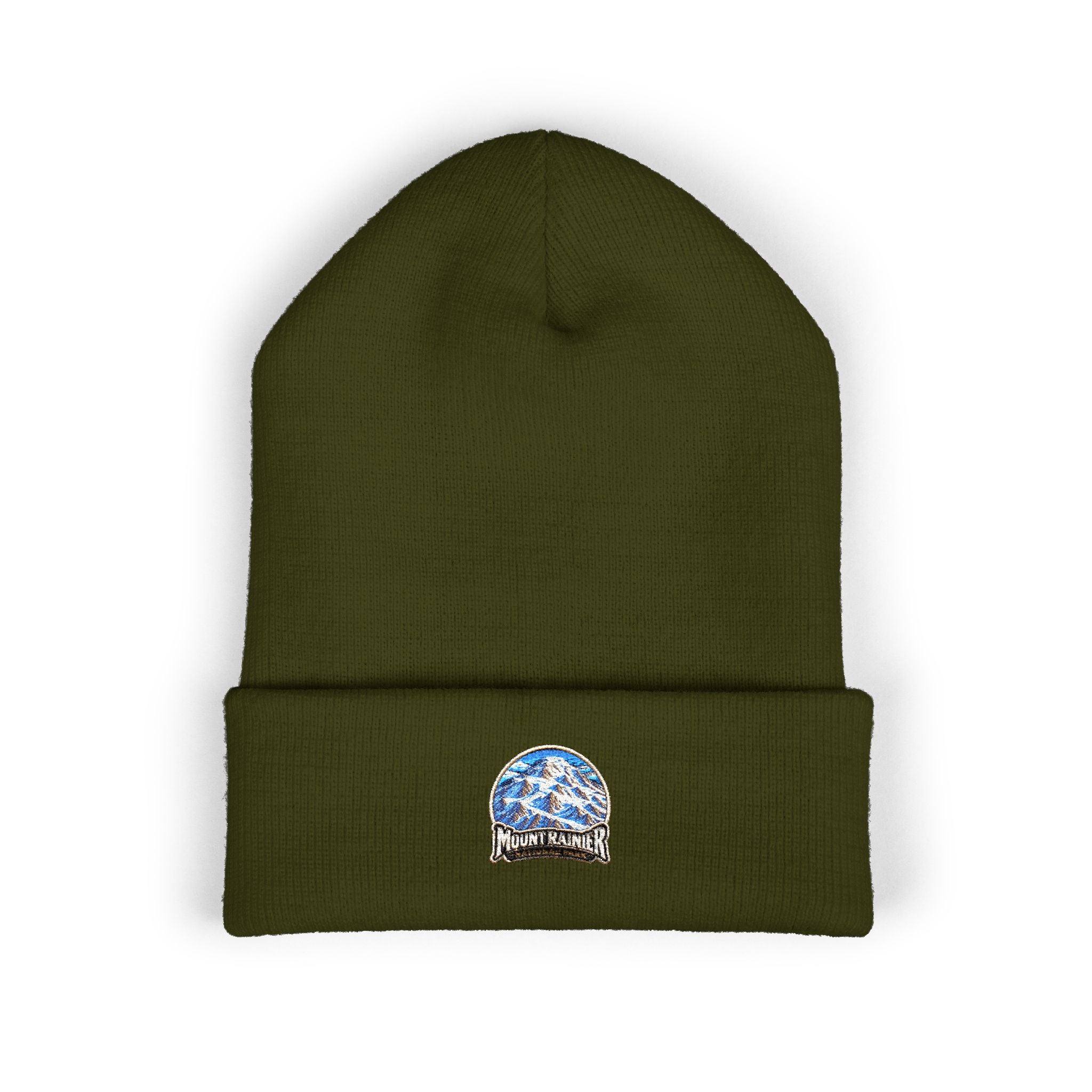 Mount Rainier National Park – Rainier Peak Round Patch Beanie