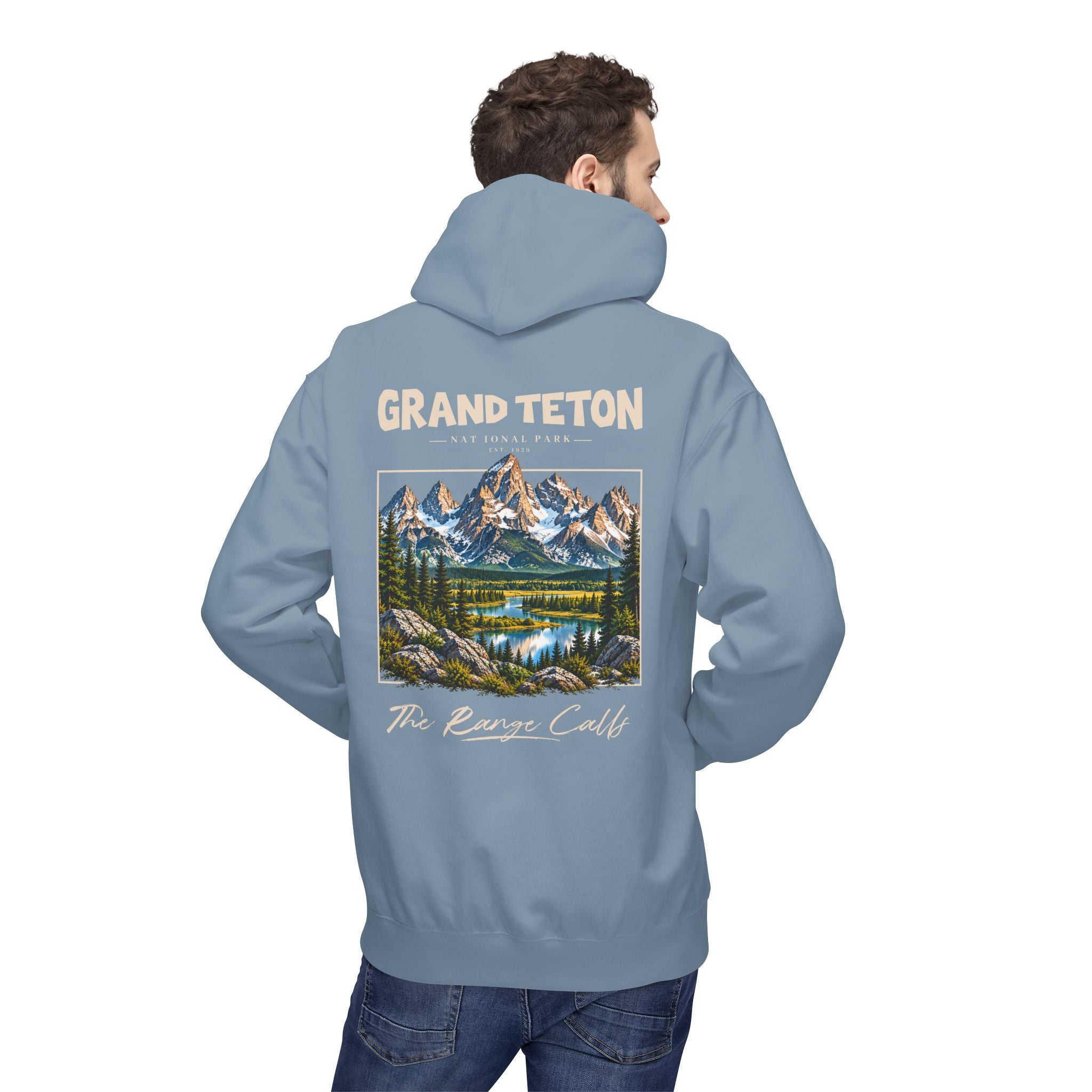 Grand Teton National Park Teton Peaks Graphic hoodie