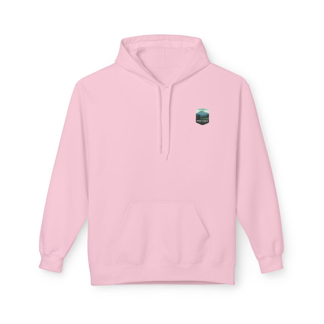 Mount Rainier National Park Hoodie | Vintage Landscape Mountain Design