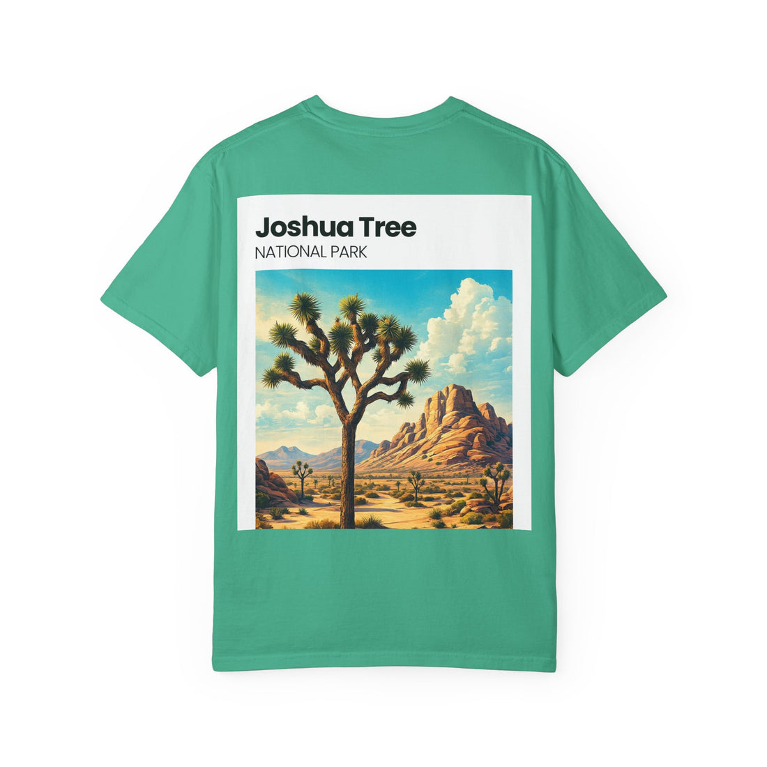 Joshua Tree National Park Vintage Landscape T-Shirt | Desert Scene Tee