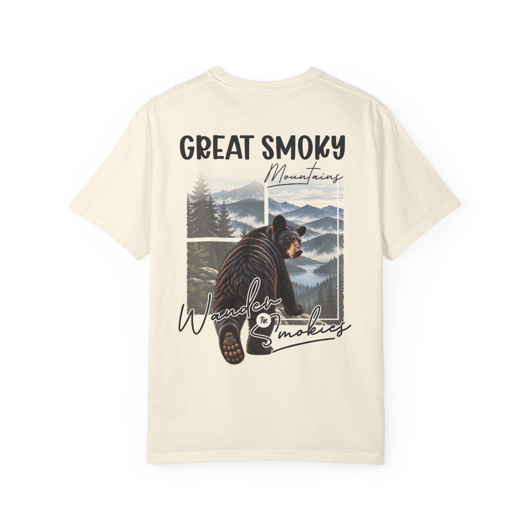 Great Smoky Mountains Black Bear Graphic T-Shirt