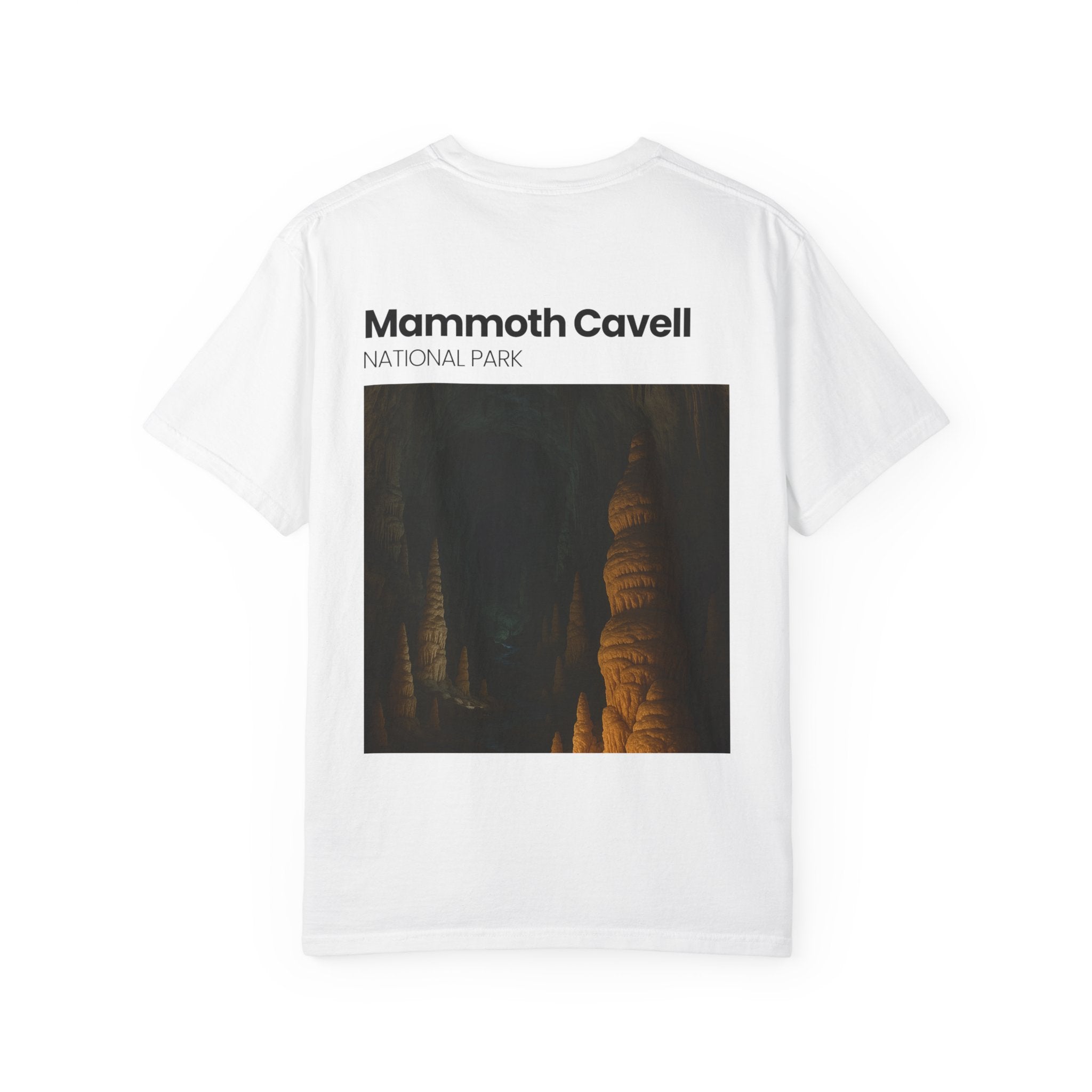 Mammoth Cavell National Park T-shirt | Cave Stalactite Photo Tee