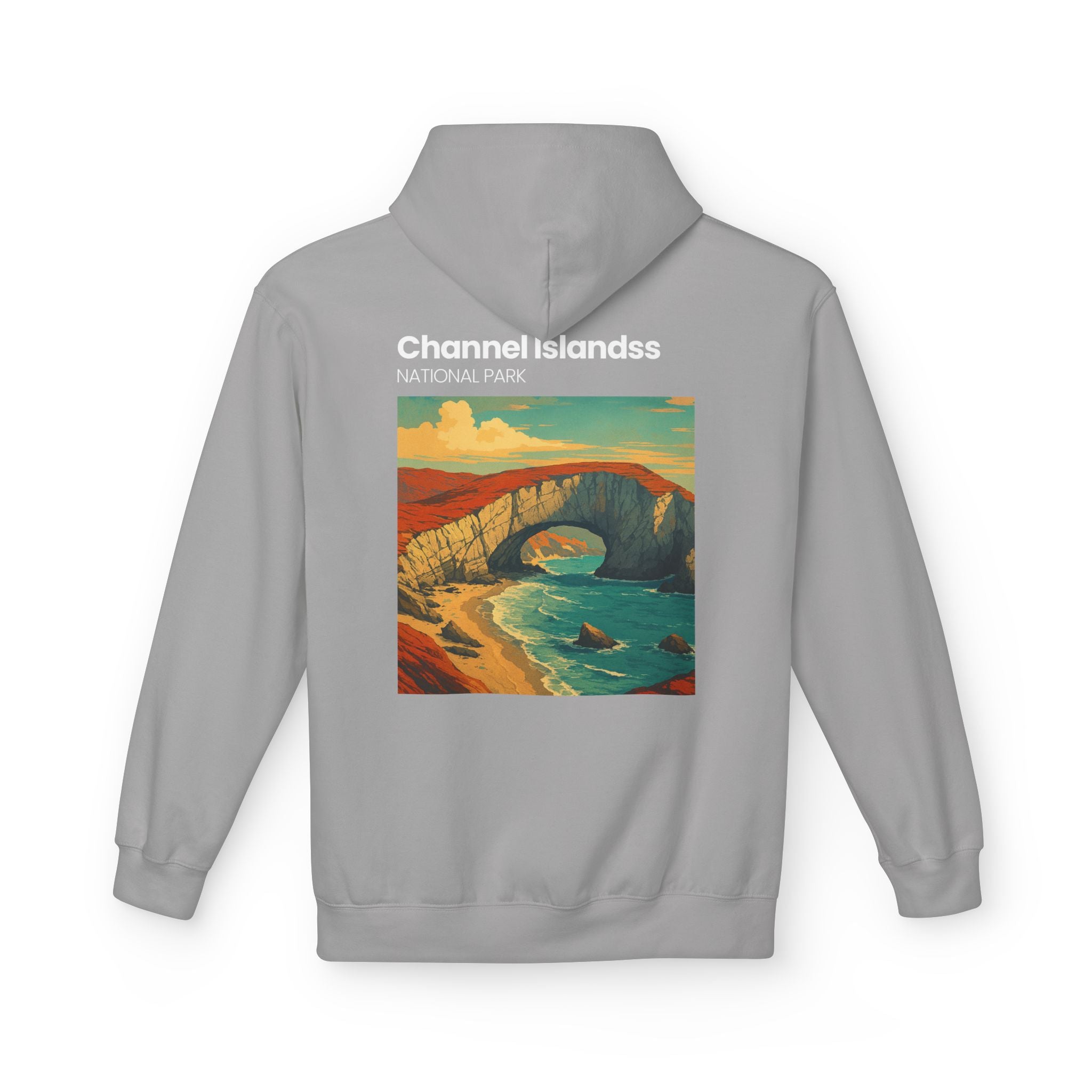 Channel Islands National Park Hoodie | Vintage Coastal Poster
