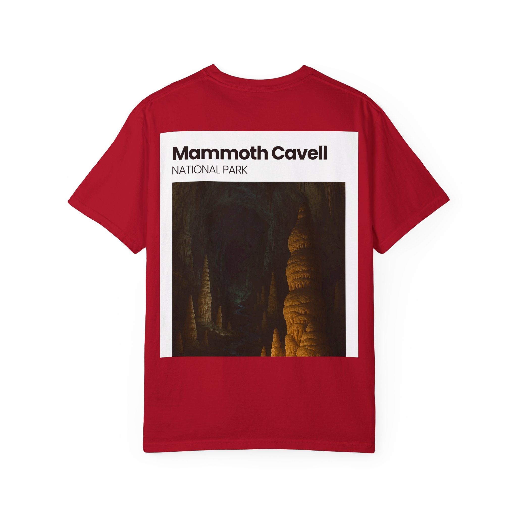 Mammoth Cavell National Park T-shirt | Cave Stalactite Photo Tee