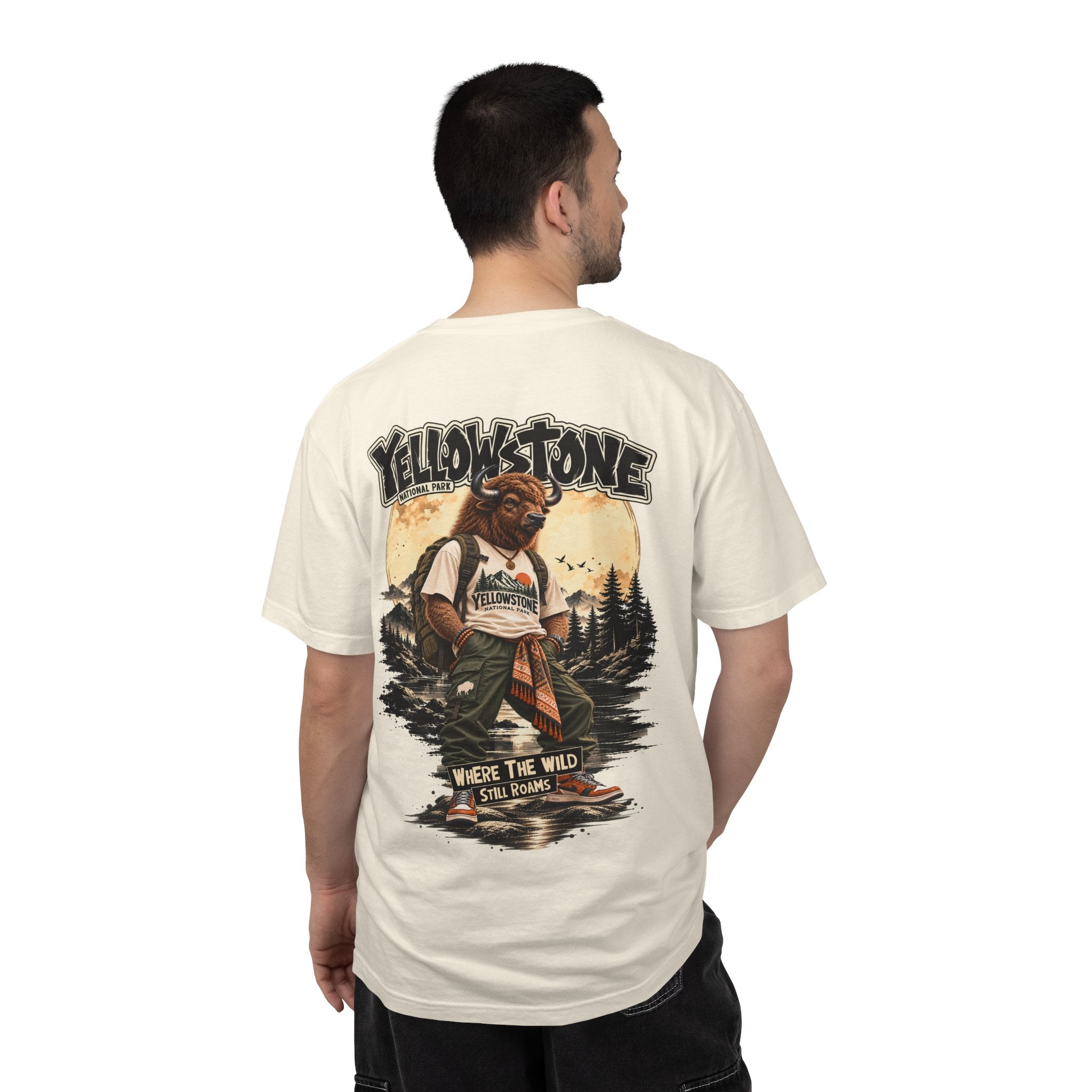 Yellowstone Bison – Where the Wild Still Roams T-Shirt