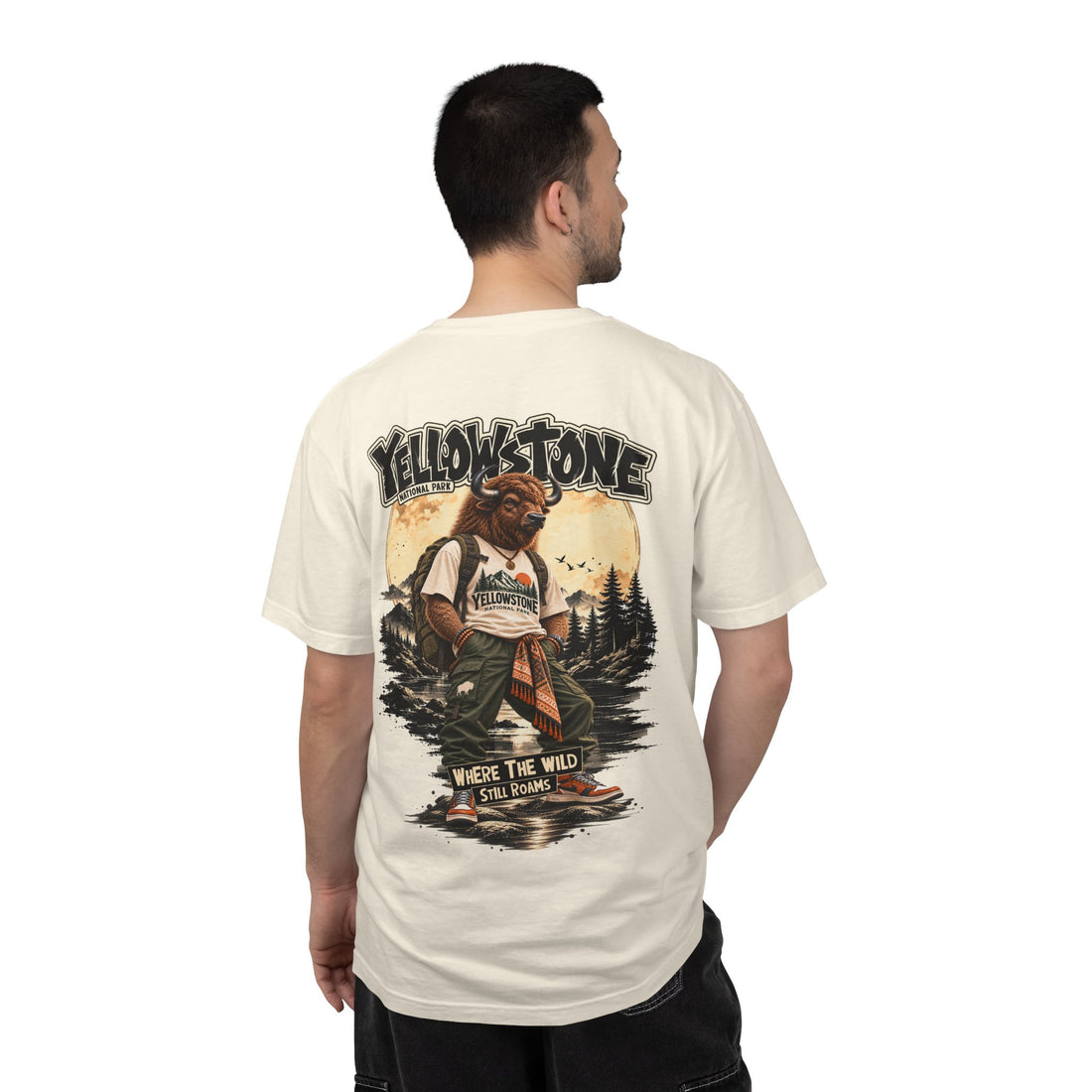 Yellowstone Bison – Where the Wild Still Roams T-Shirt