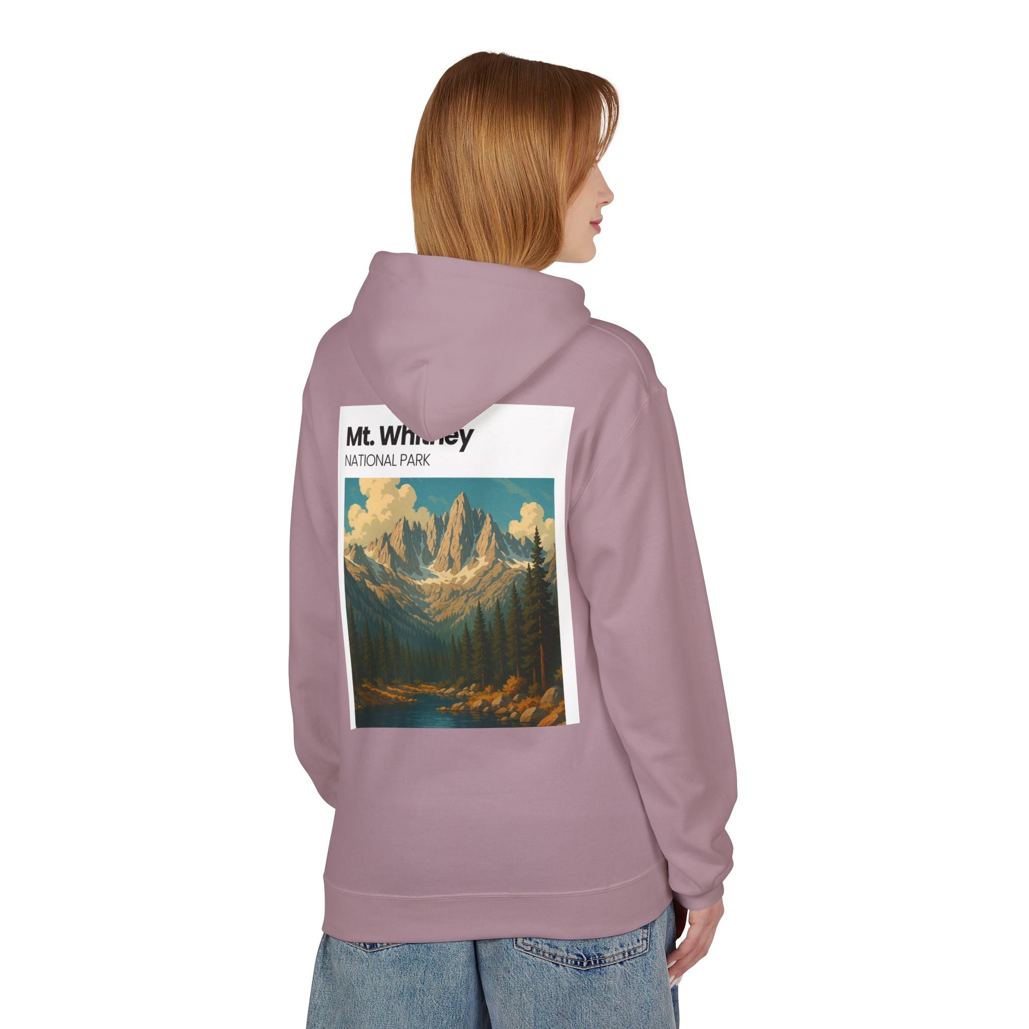 Mt. Whitney National Park hoodie | Mountain landscape sweatshirt