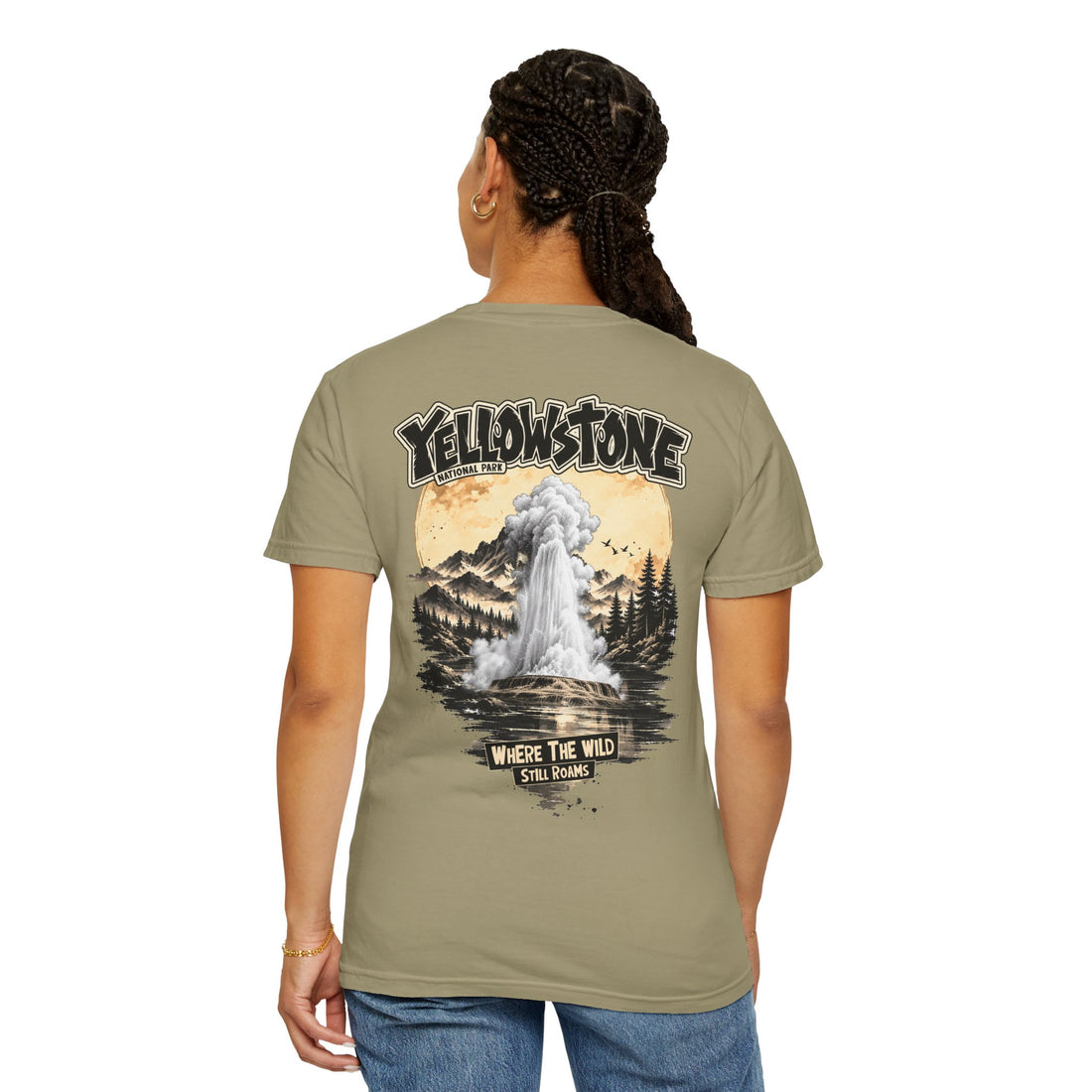 Yellowstone Old Faithful – Where the Wild Still Roams T-Shirt