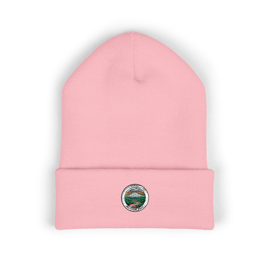Denali National Park Patch Beanie | Embroidered Cuffed Beanie