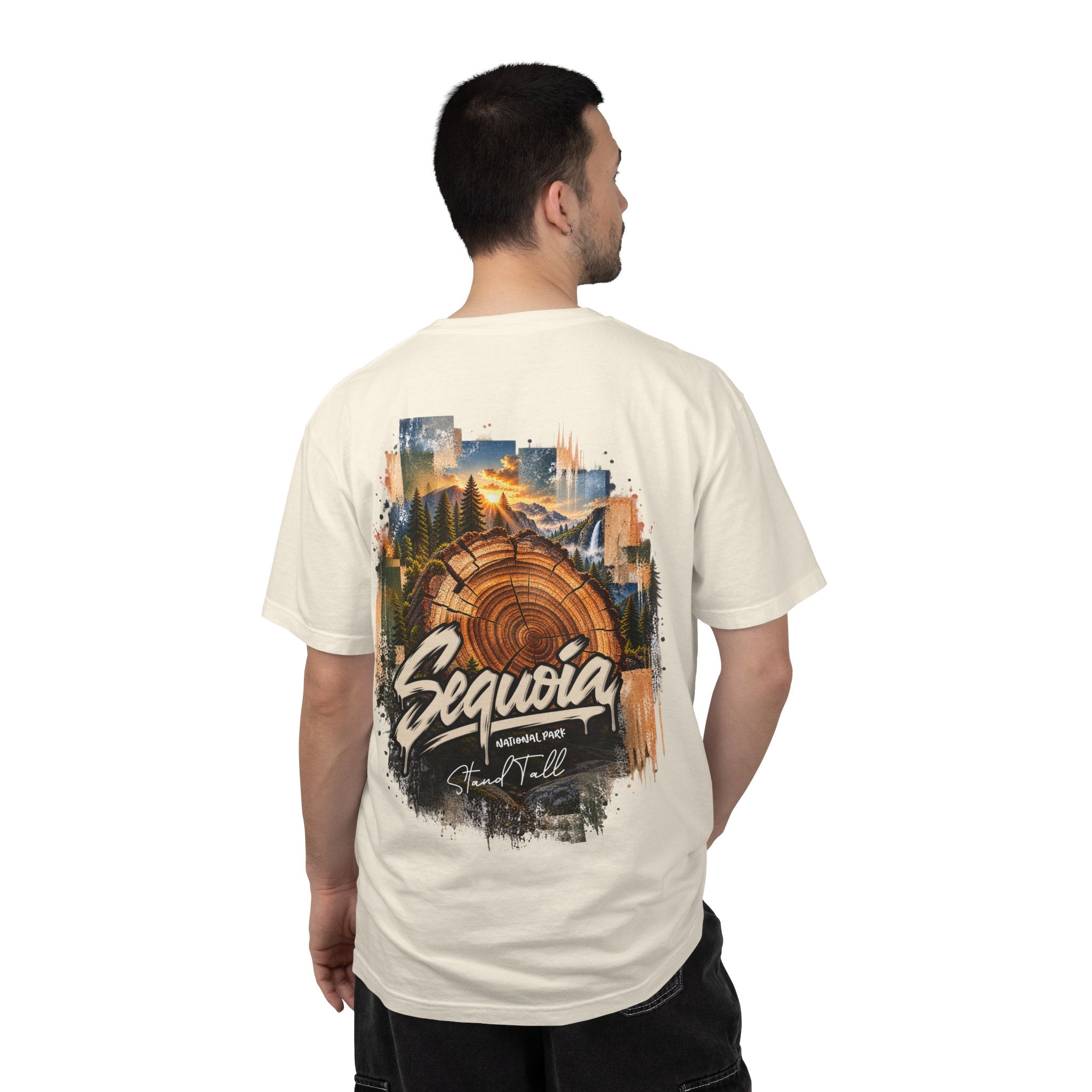 Sequoia National Park – Tree Rings Stand Tall Graphic T-Shirt
