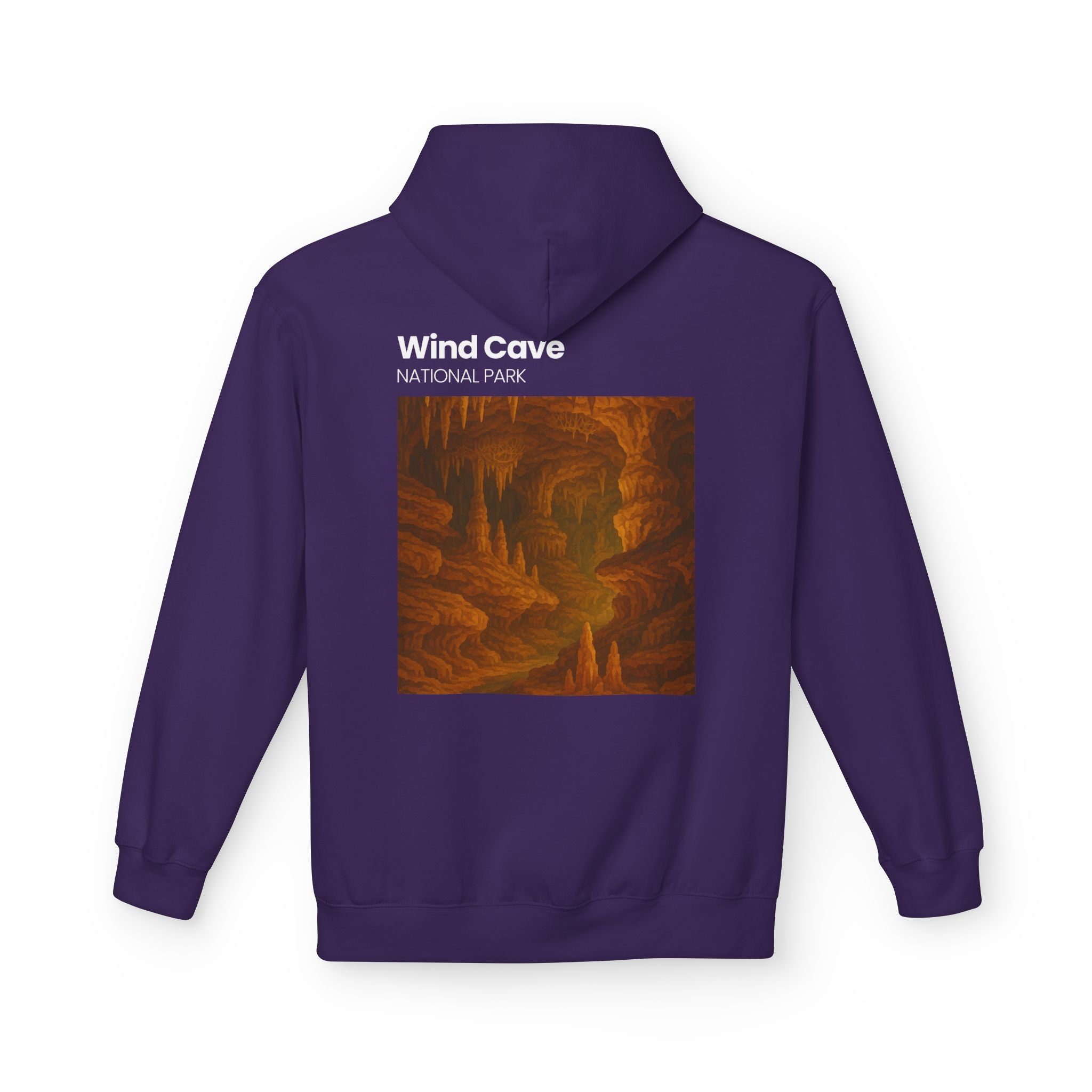 Wind Cave National Park Hoodie | Cave Artwork Pullover