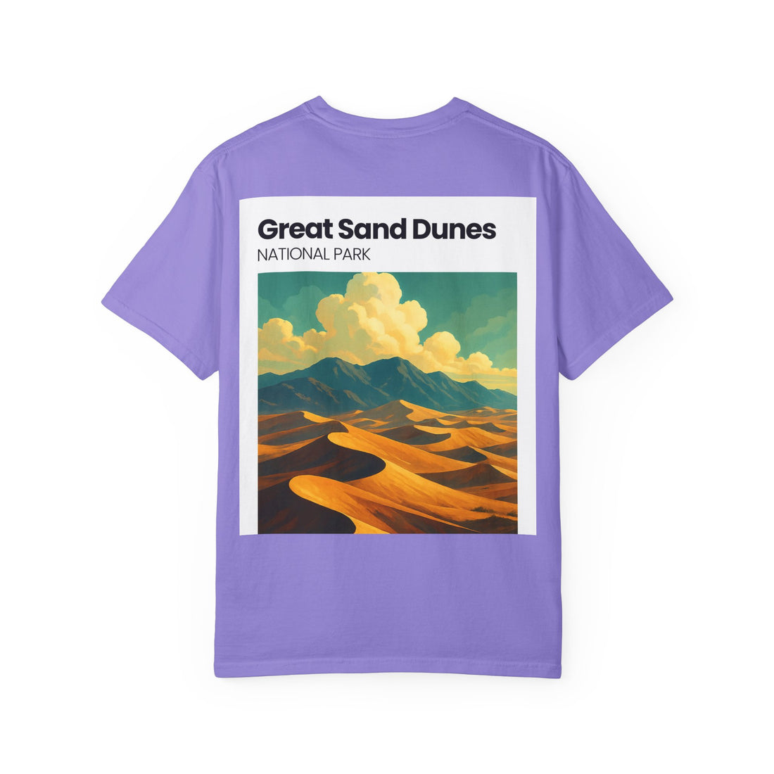 Great Sand Dunes National Park Poster T-Shirt | Desert Dunes Graphic Tee