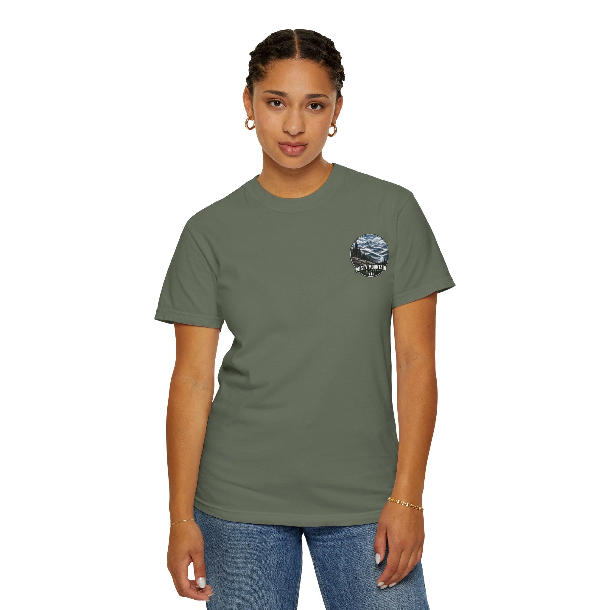 Great Smoky Mountains Misty Ridges Graphic T-Shirt