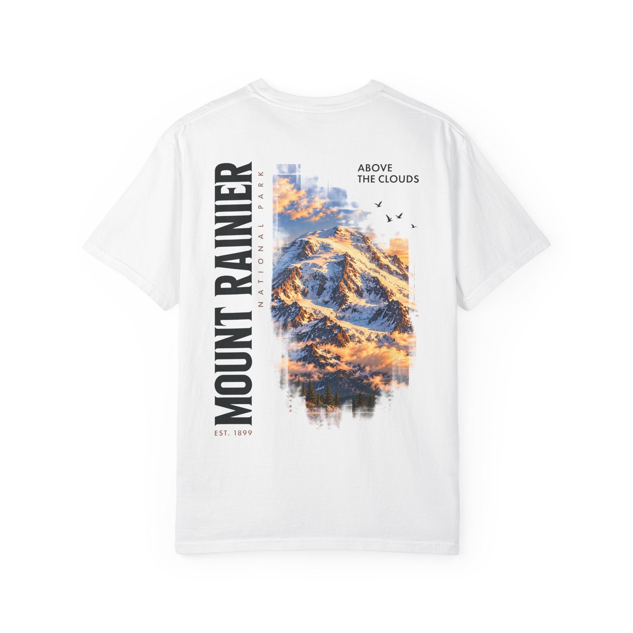 Mount Rainier National Park – Rainier Peak Graphic T-Shirt