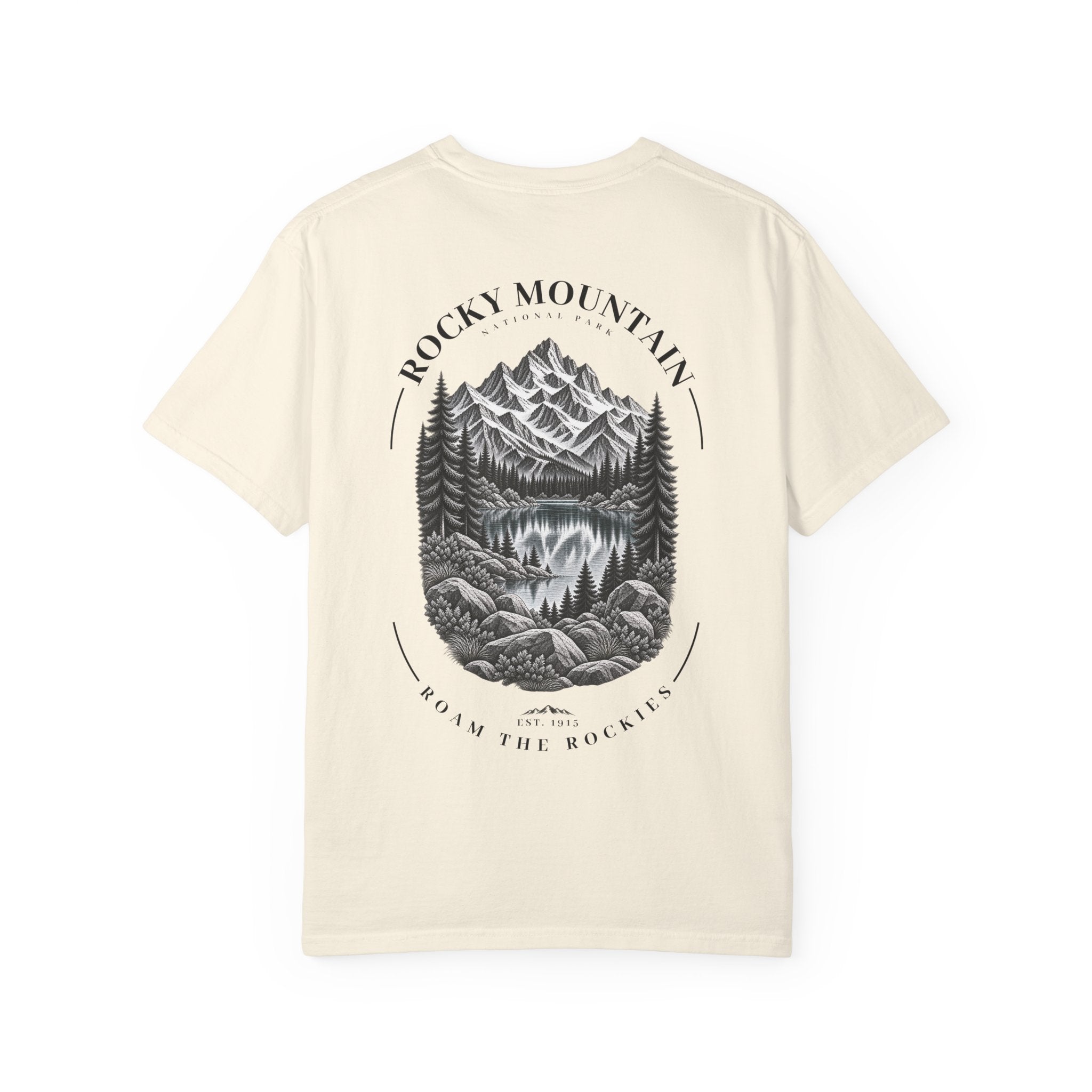 Rocky Mountain National Park Alpine Lake Graphic T-Shirt