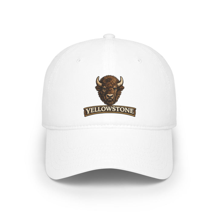 Yellowstone Bison Dad Hat | Premium Embroidered National Park Cap