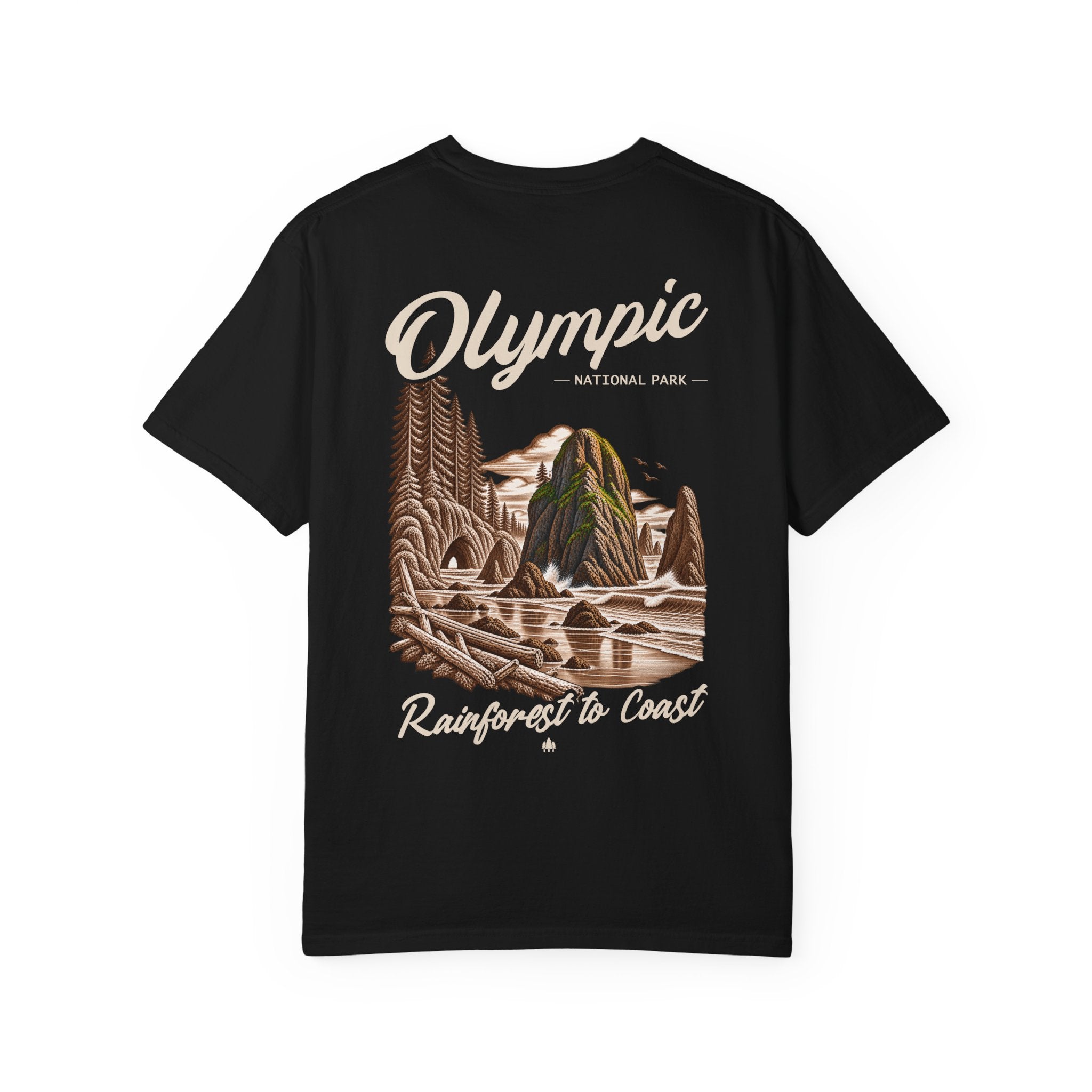 Olympic National Park Sea Stacks Graphic T-Shirt