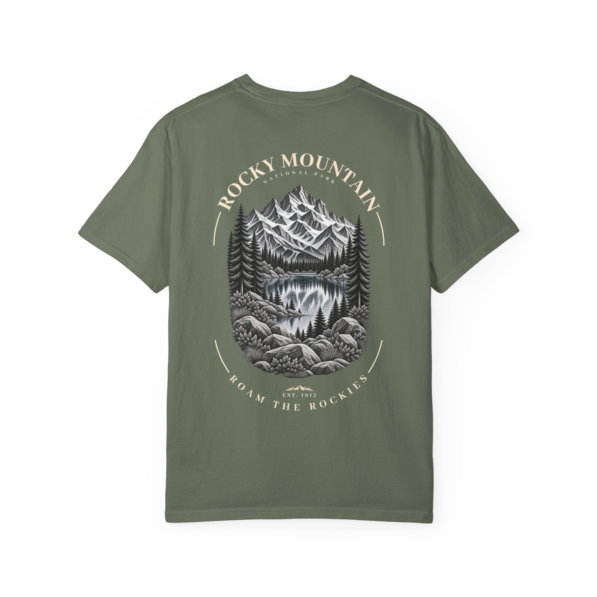 Rocky Mountain National Park Alpine Lake Graphic T-Shirt
