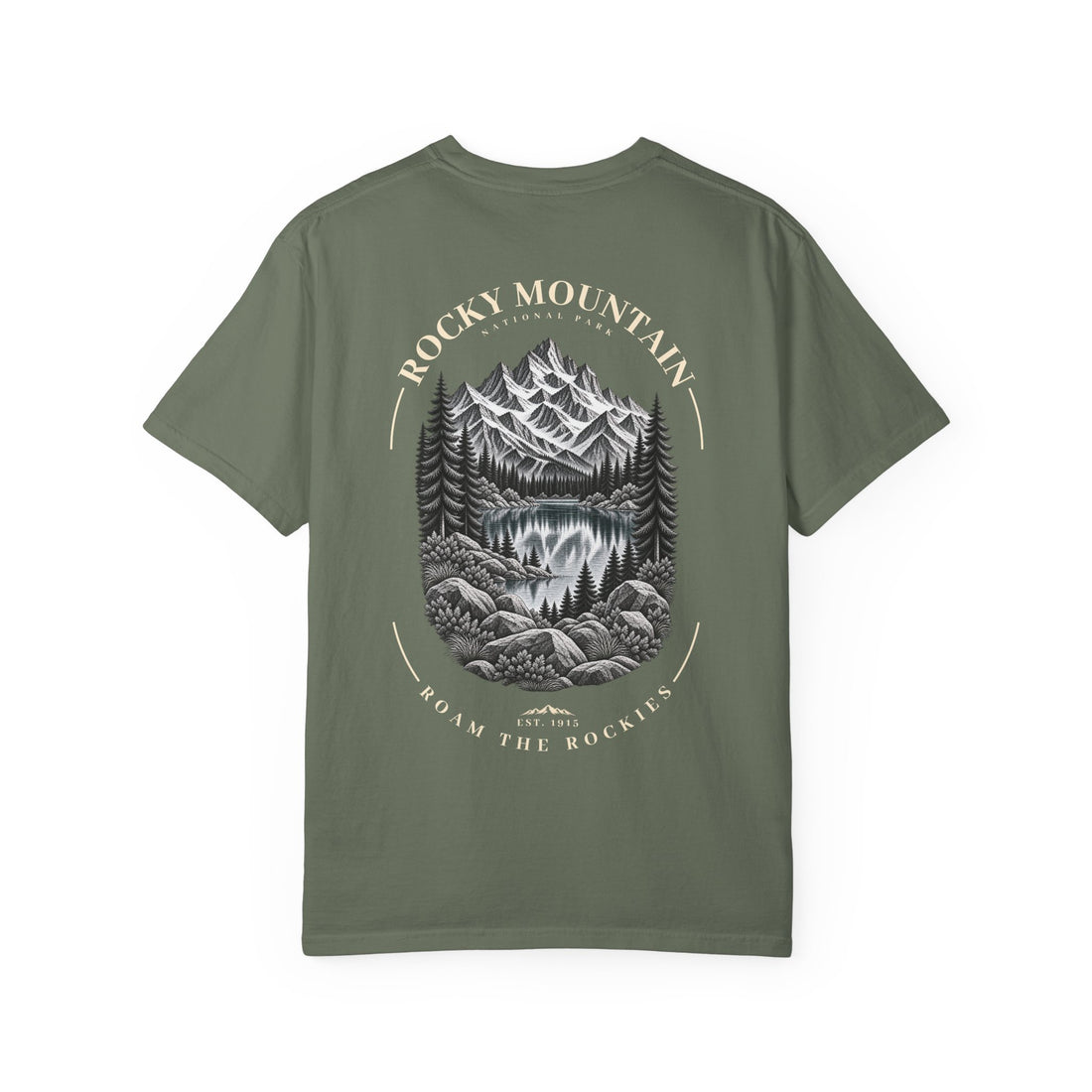 Rocky Mountain National Park Alpine Lake Graphic T-Shirt