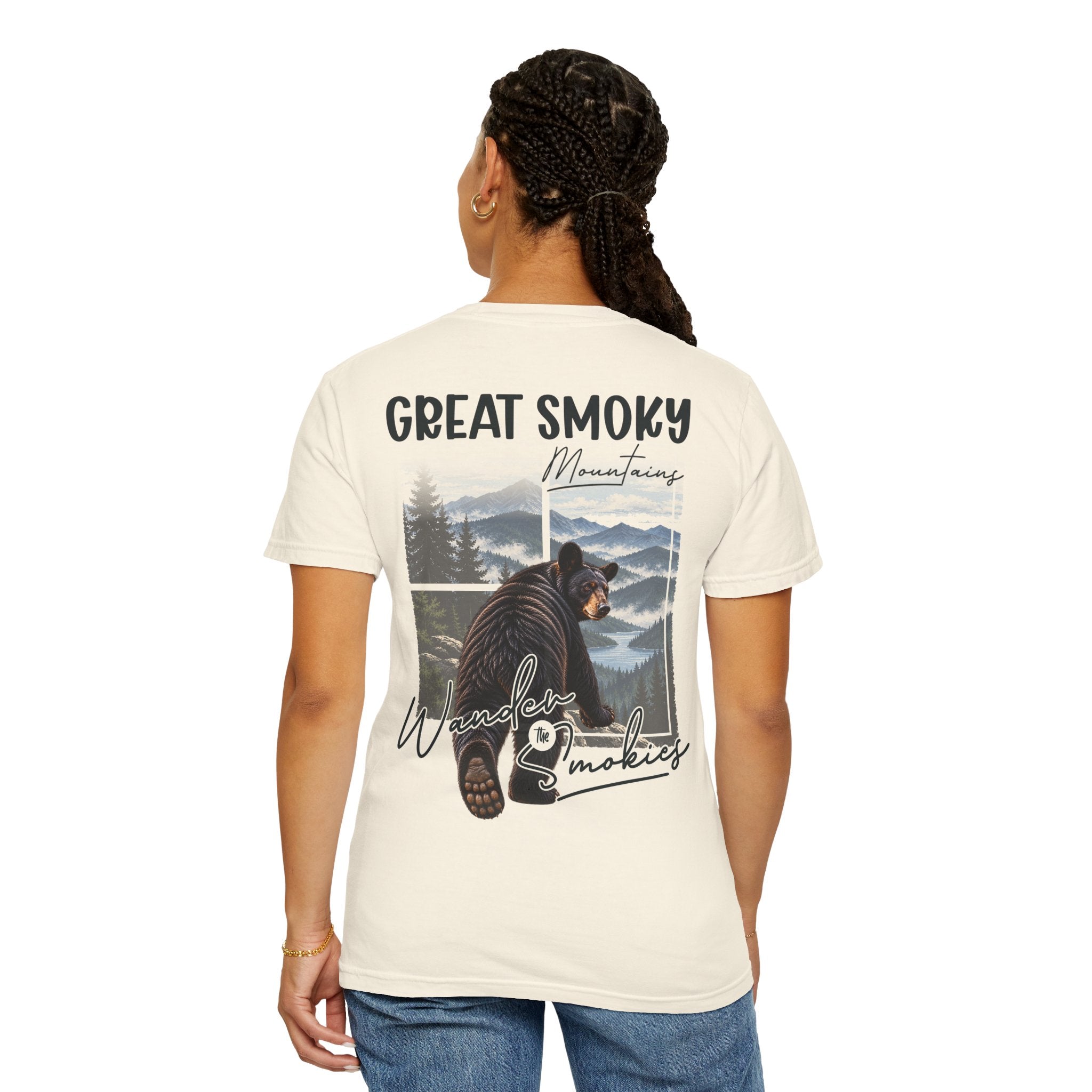 Great Smoky Mountains Black Bear Graphic T-Shirt