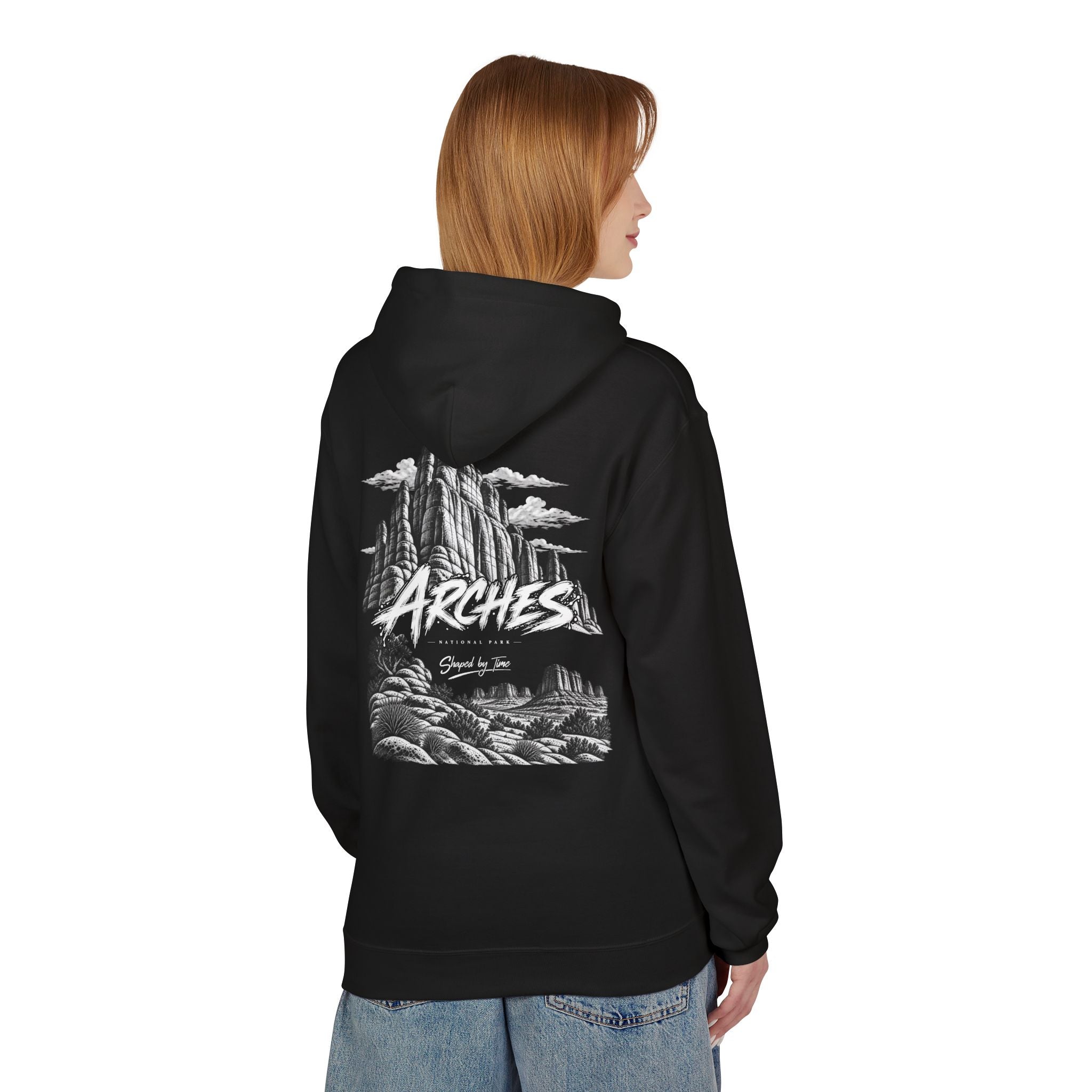 Arches National Park Red Rock Graphic Hoodie