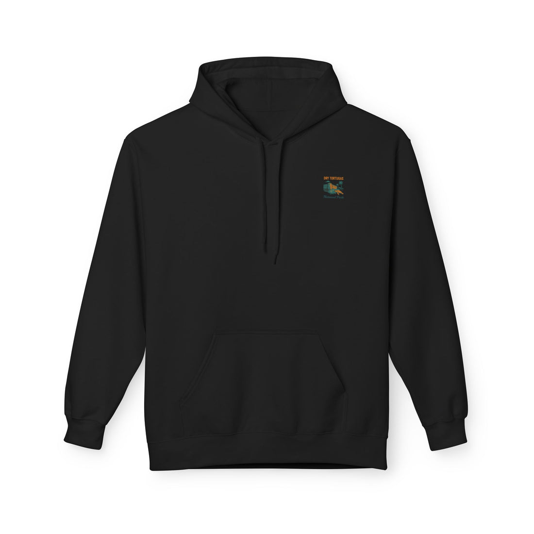 Dry Tortugas National Park Hoodie | Retro Fort Illustration