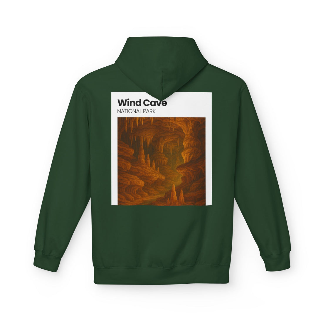 Wind Cave National Park Hoodie | Cave Artwork Pullover