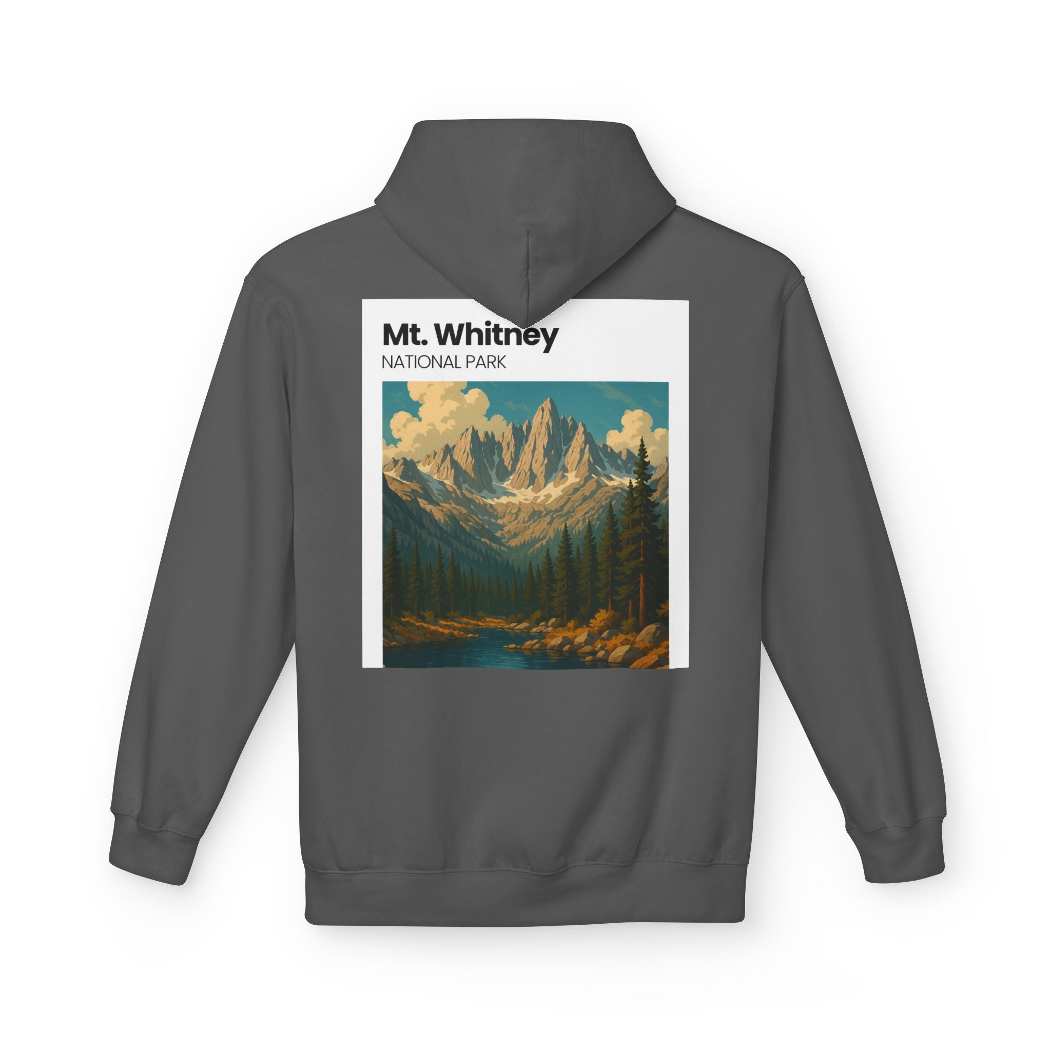 Mt. Whitney National Park hoodie | Mountain landscape sweatshirt