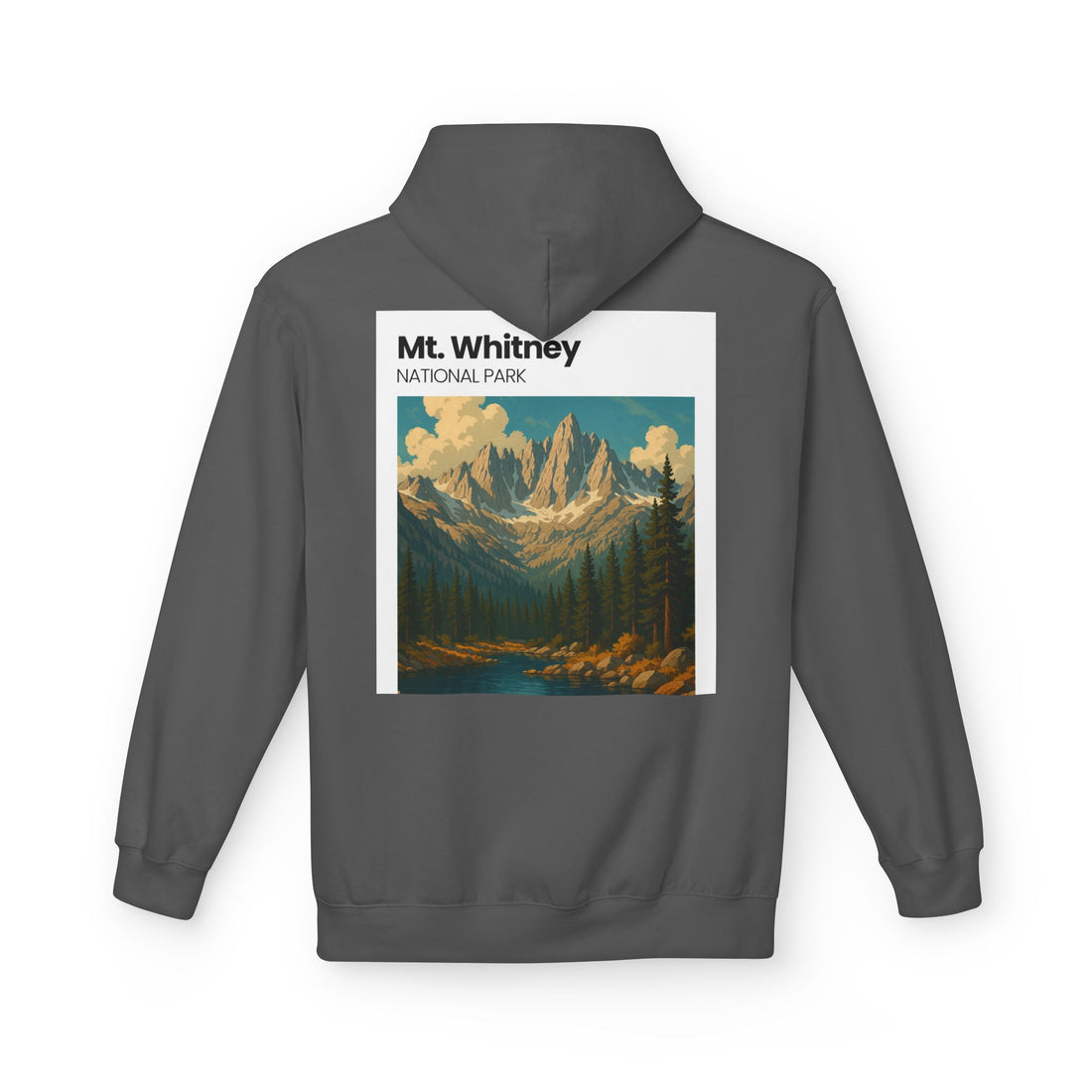 Mt. Whitney National Park hoodie | Mountain landscape sweatshirt