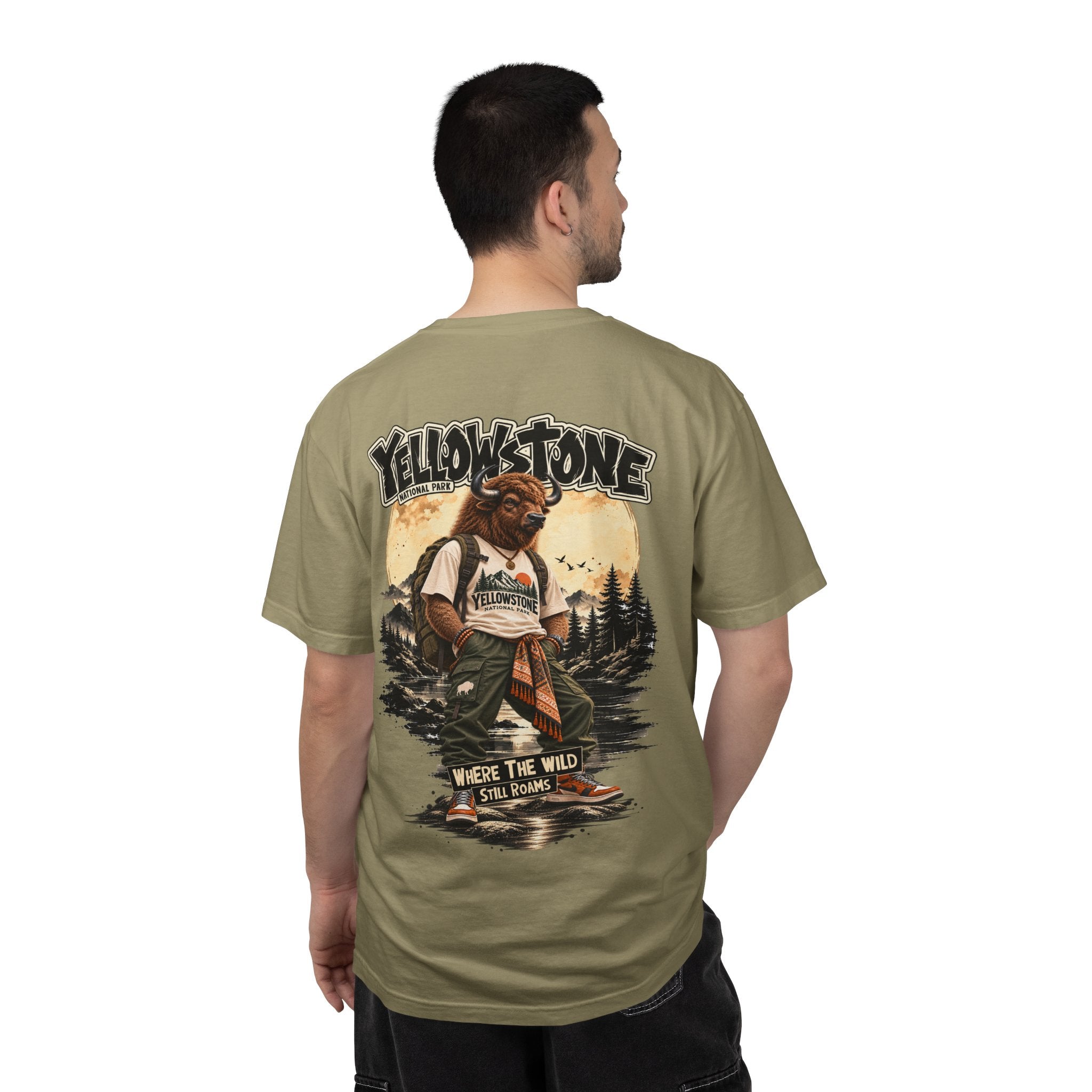 Yellowstone Bison – Where the Wild Still Roams T-Shirt