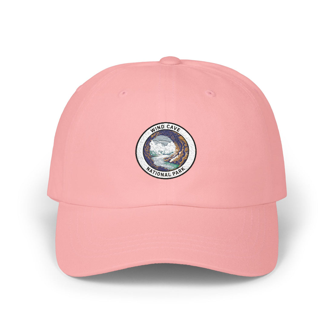 Vintage National Park Badge Dad Cap | Retro Earth Patch Hat