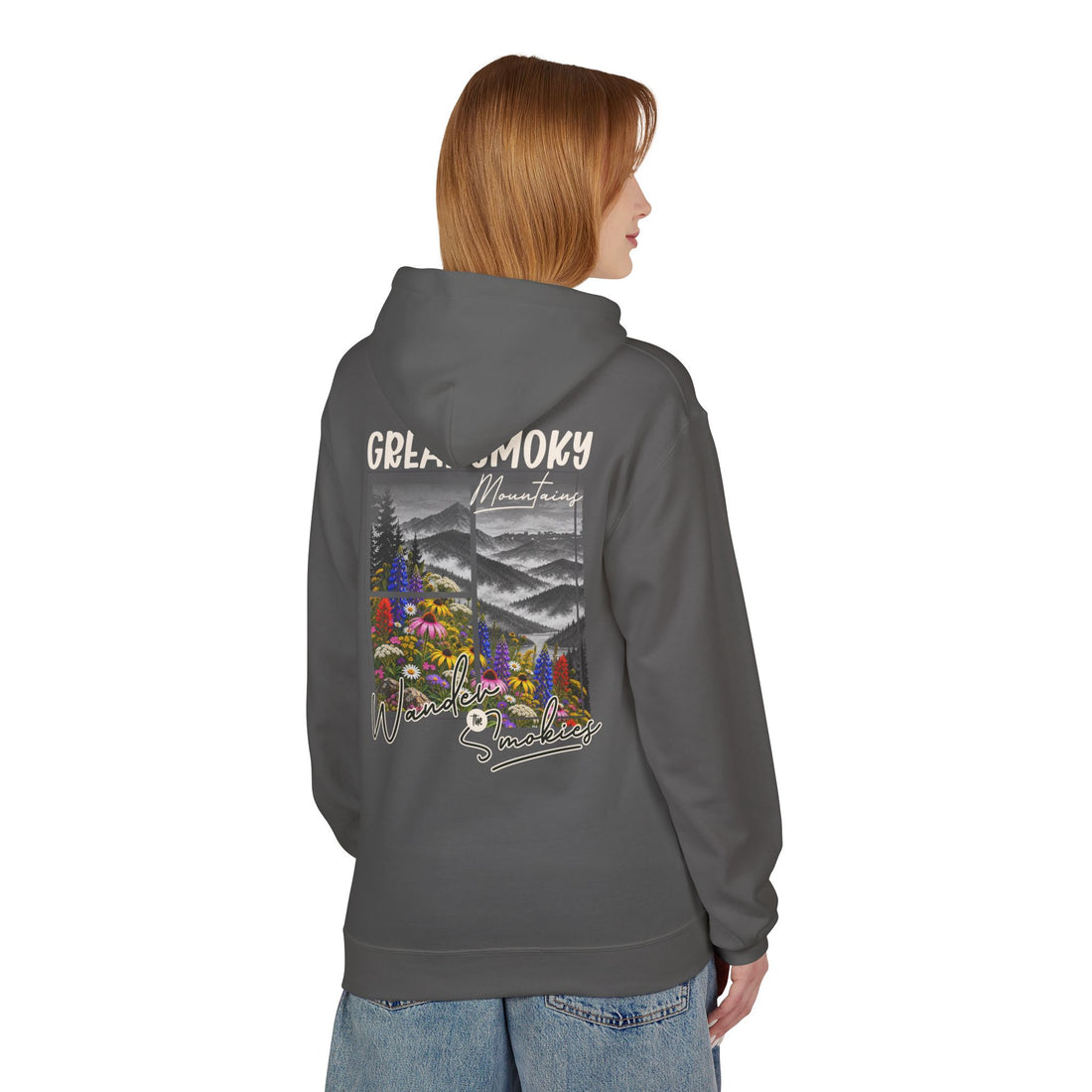 Great Smoky Mountains Wildflowers Graphic hoodie
