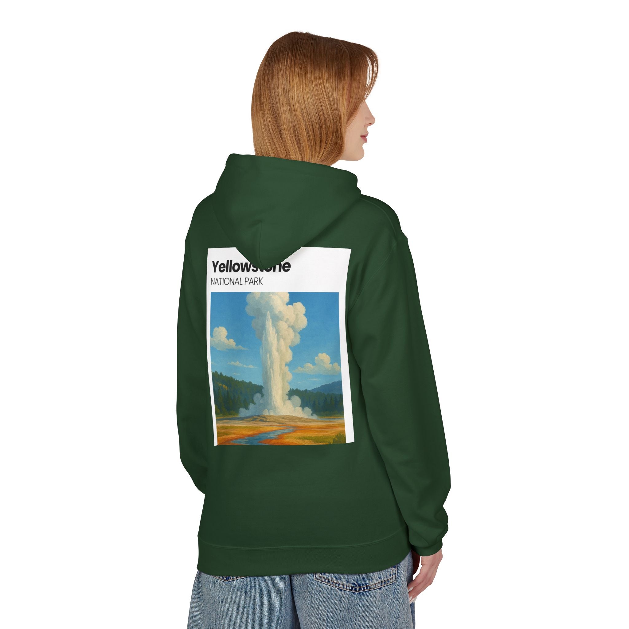 Yellowstone Geyser Hoodie | National Park Travel Pullover