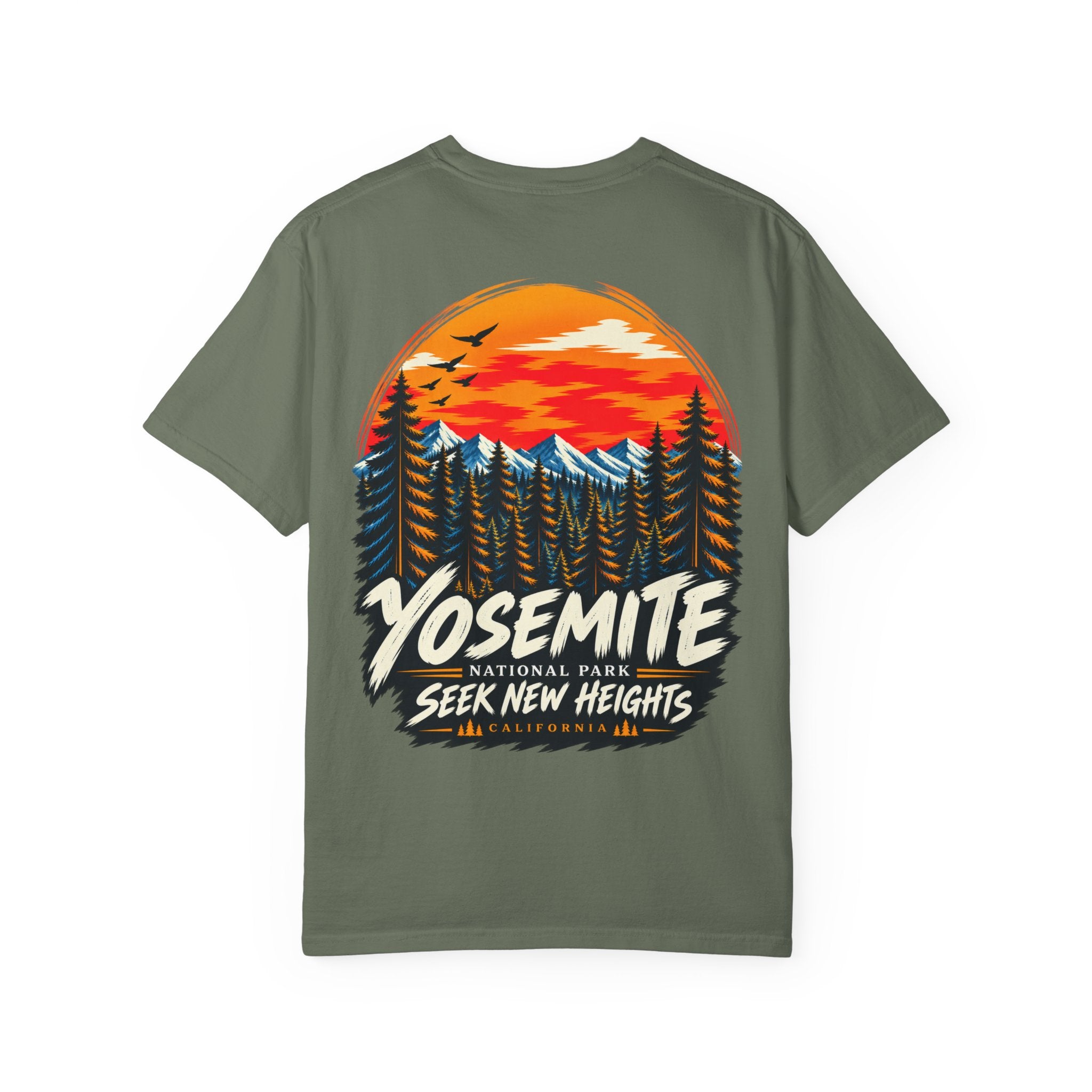 Yosemite National Park Pine Forest – Seek New Heights T-Shirt