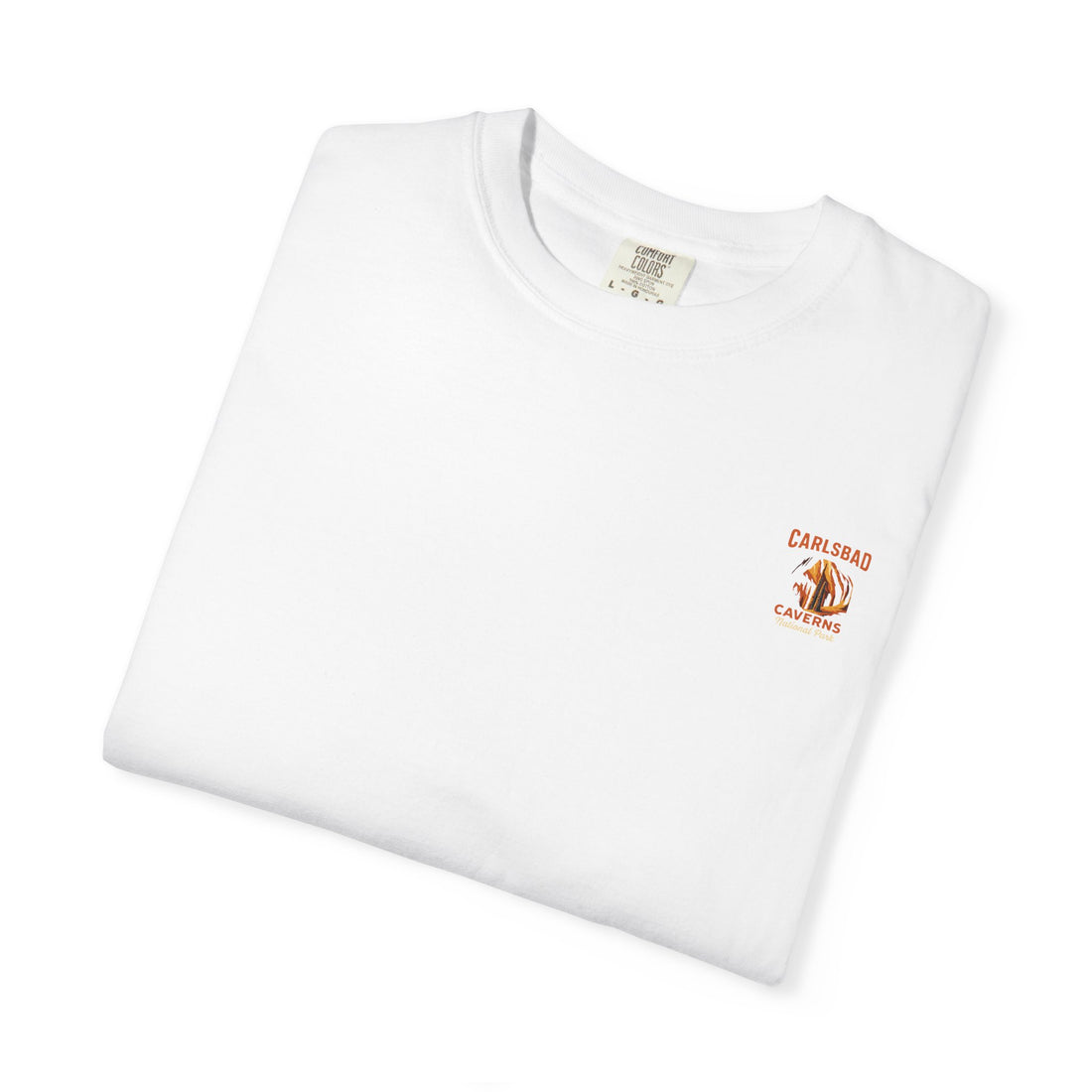 Carlsbad Caverns National Park Cave Art T-Shirt | Stalactite Stalagmite Print