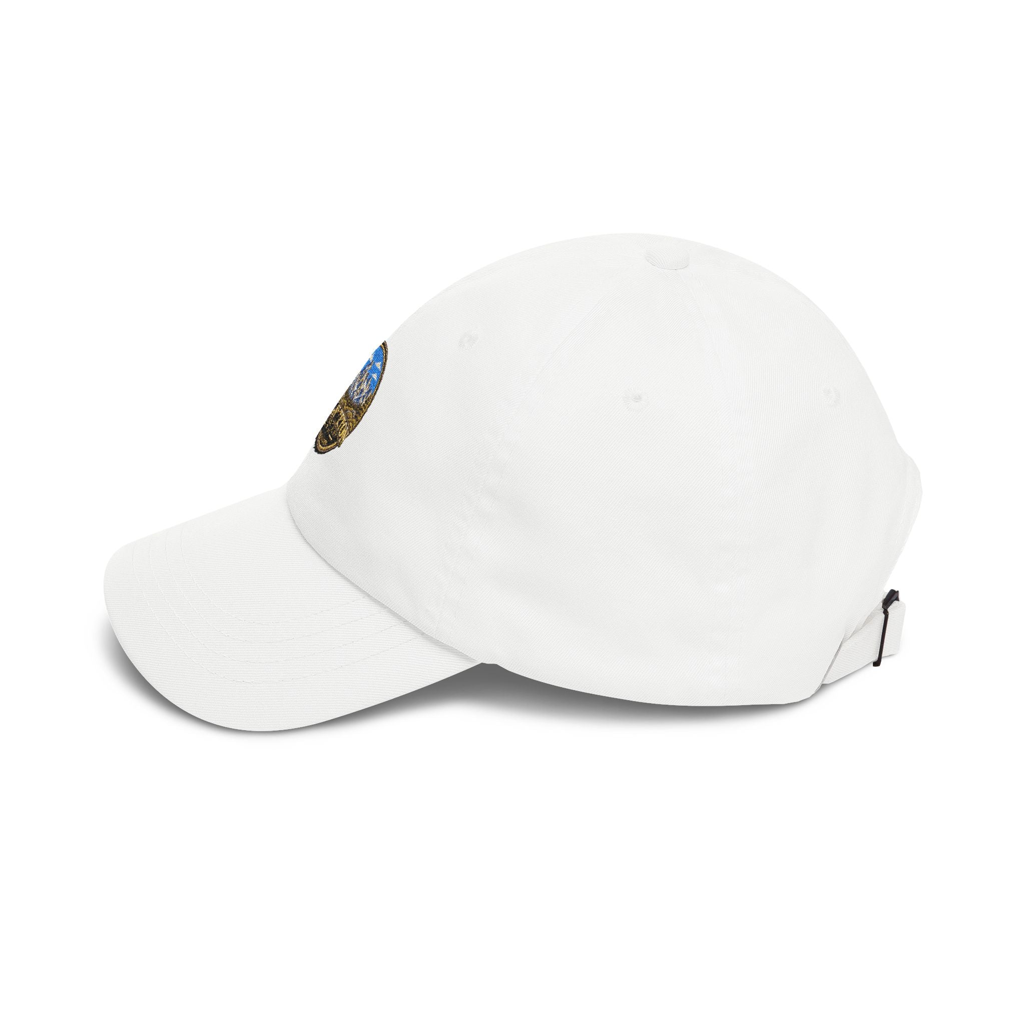 Grand Teton National Park Teton Peaks Round Logo Dad Cap